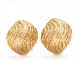 18KT Gold Earrings, Cartier