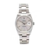 Gent's Stainless Steel Oyster Perpetual Datejust Watch, Rolex