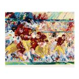 LeRoy Neiman (American, 1921â€“2012), Golden Gophers Hawkeyes (Iowa vs. Minnesota)<