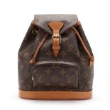 Monogram Canvas Backpack, Montsouris PM, Louis Vuitton