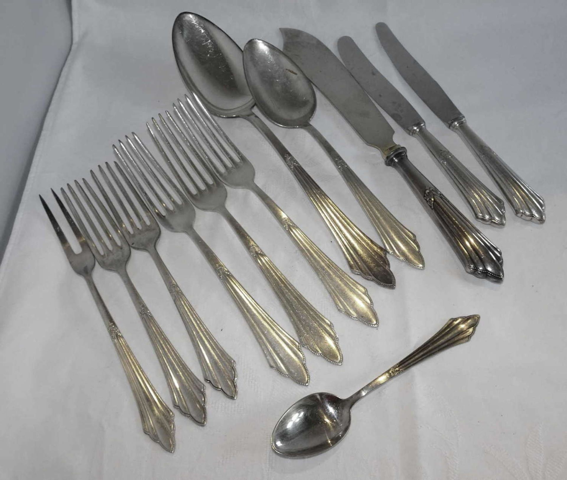 small bundle of cutlery.