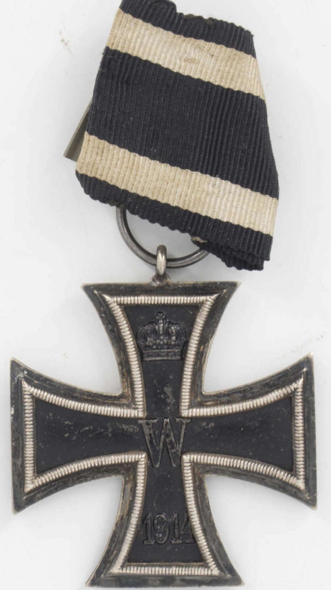 Iron cross 2nd class on a ribbon, 1914. - Bild 2 aus 2