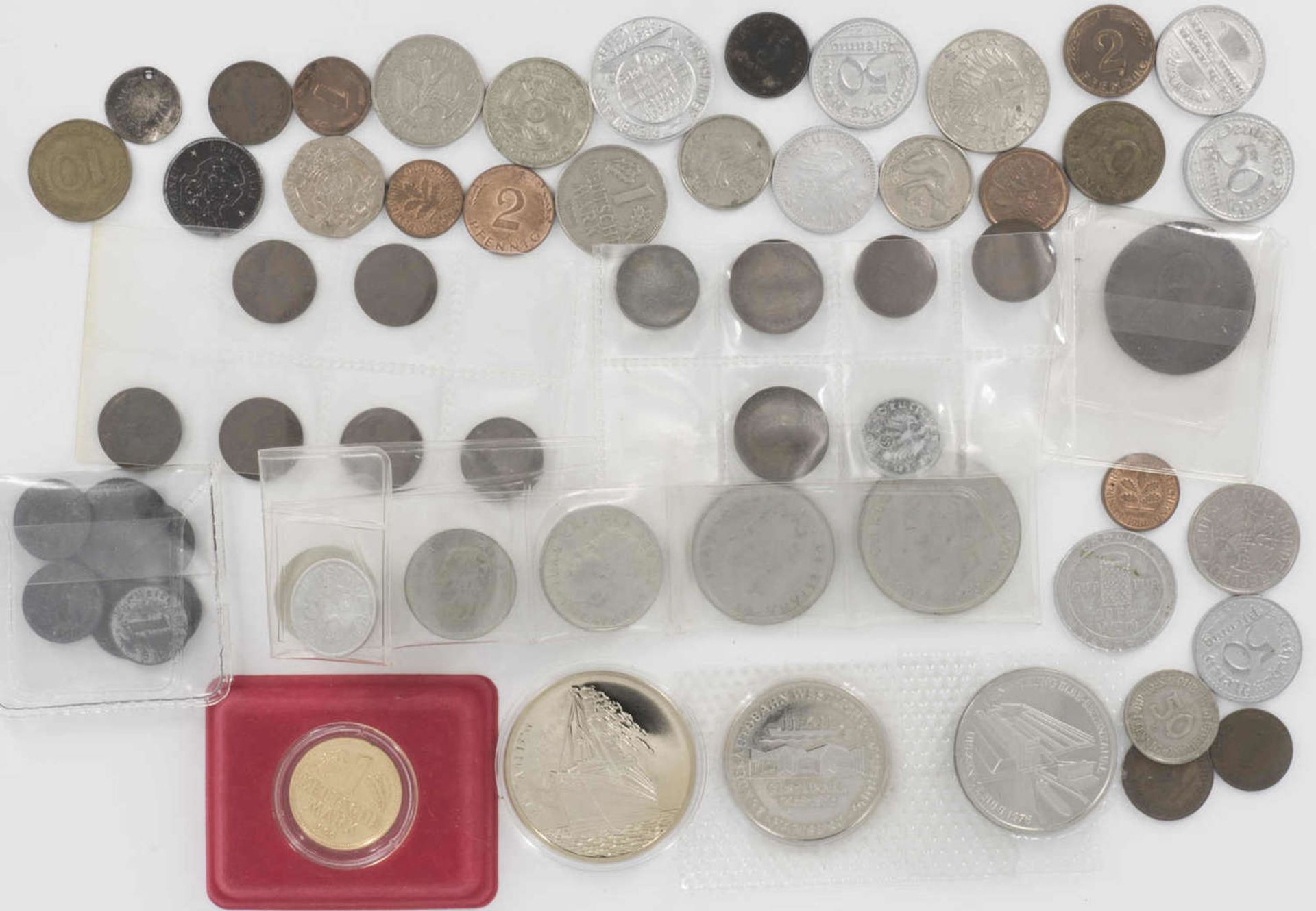 Germany, Lot of coins and medals from old Germany to Germany. Please visit.