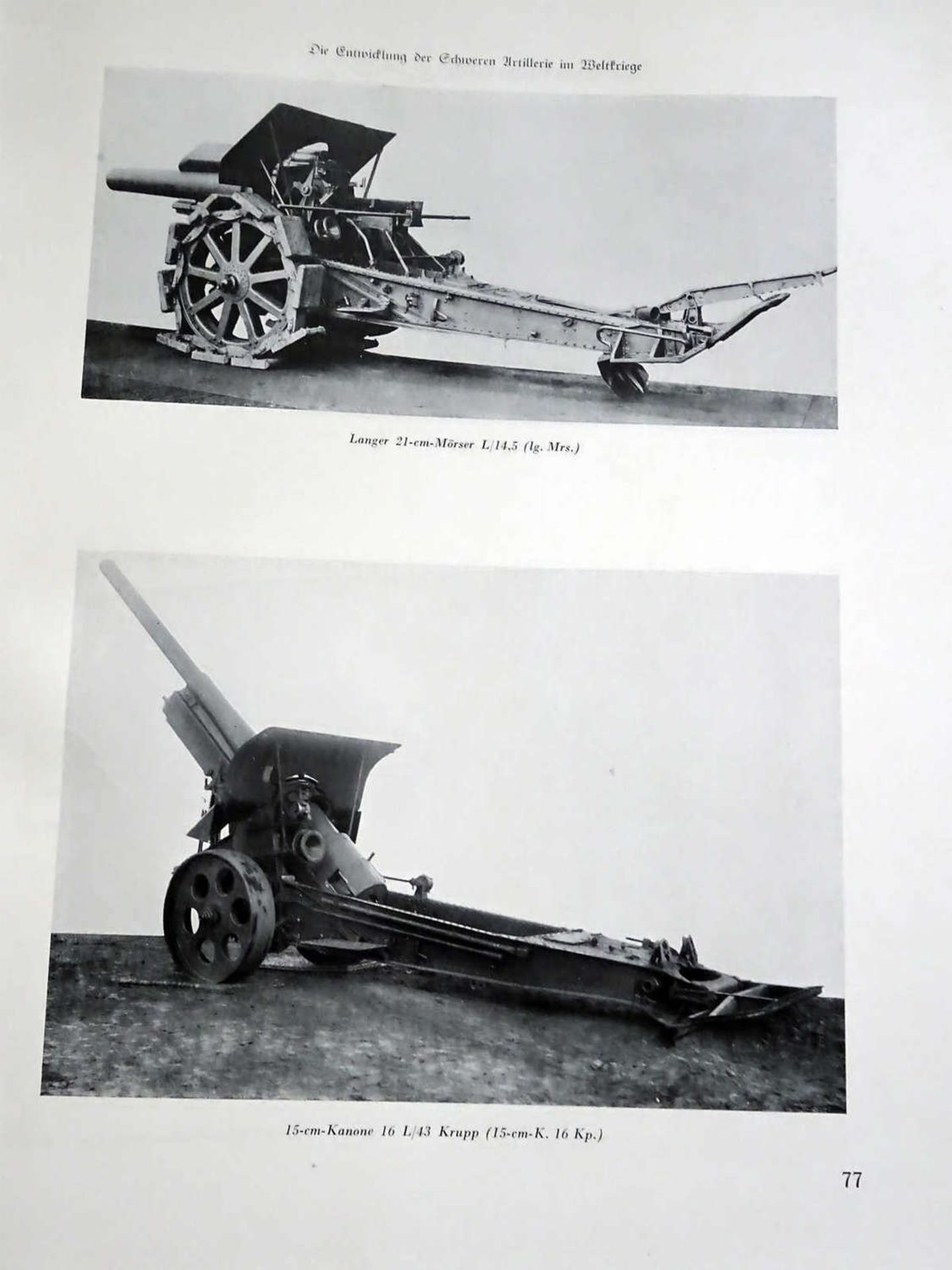 Kaiser, Franz Nikolaus "The Book of Honor of the German heavy artillery"Volume I + II, very goo - Bild 3 aus 5
