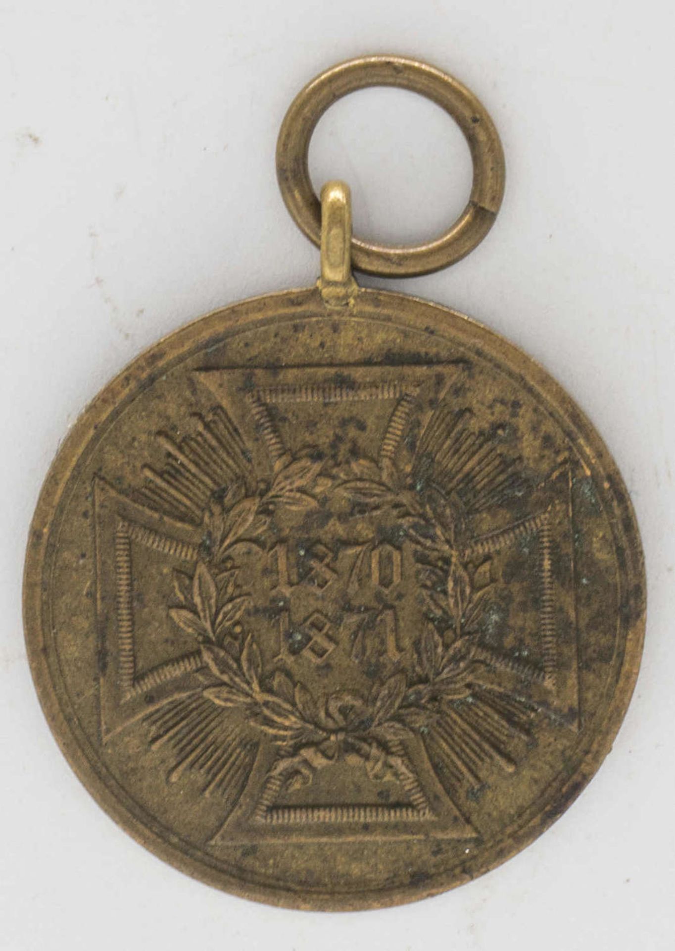 War commemorative coin for fighters 1870/71.