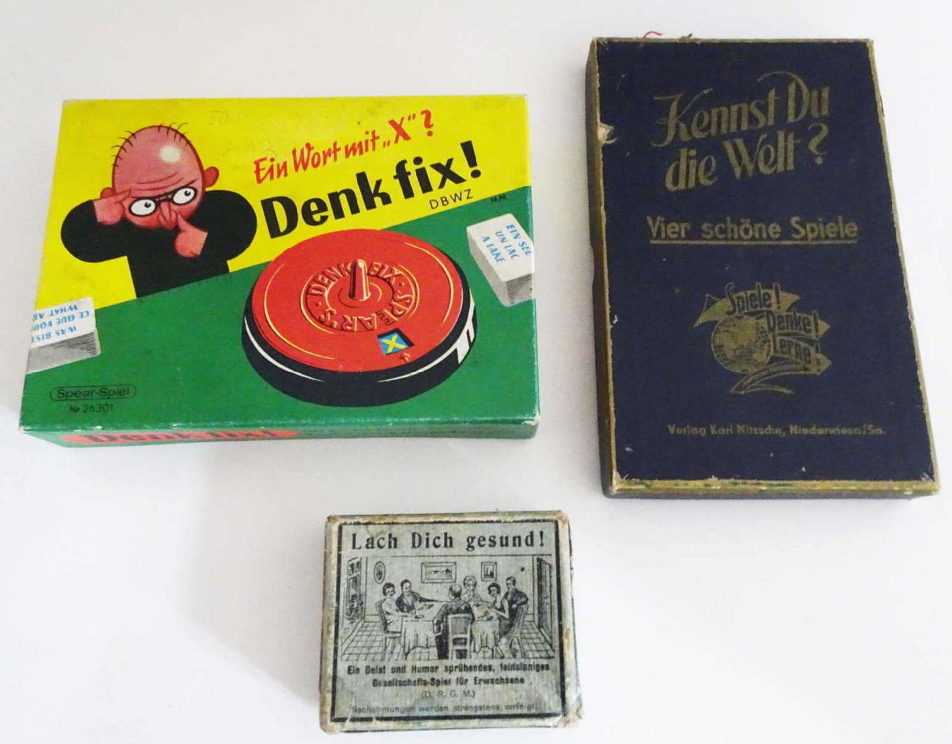 3 Thinking Games 30-60s, while "Laugh healthy", "A word with X", "Know the world".