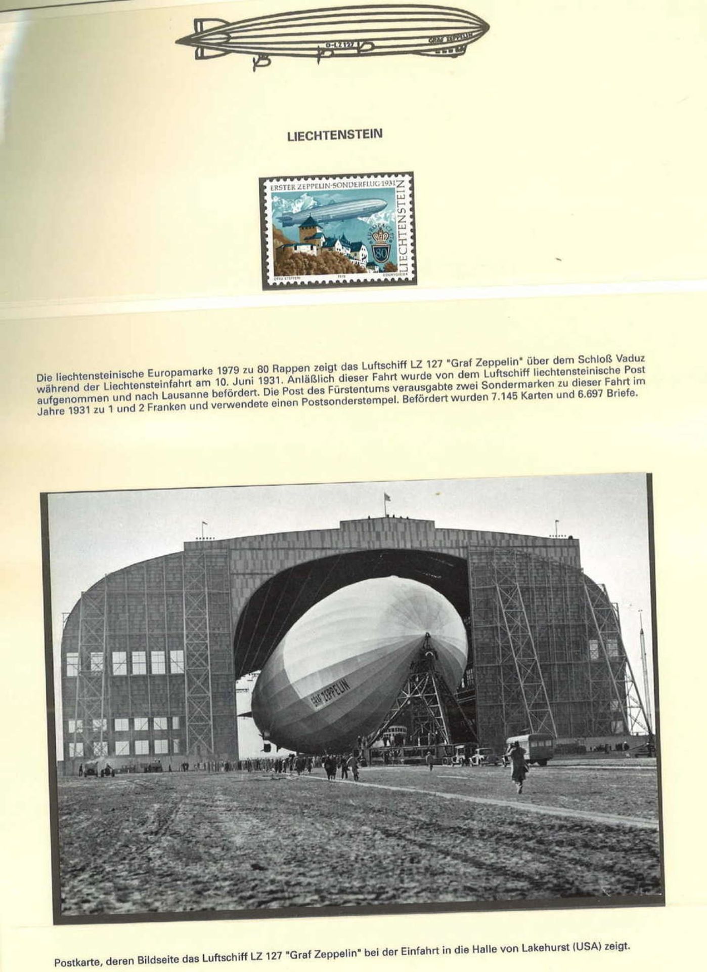 TOP collection, modern times Graf Zeppelin + Zeppeline. Thick filled album. High cost price. - Bild 4 aus 5