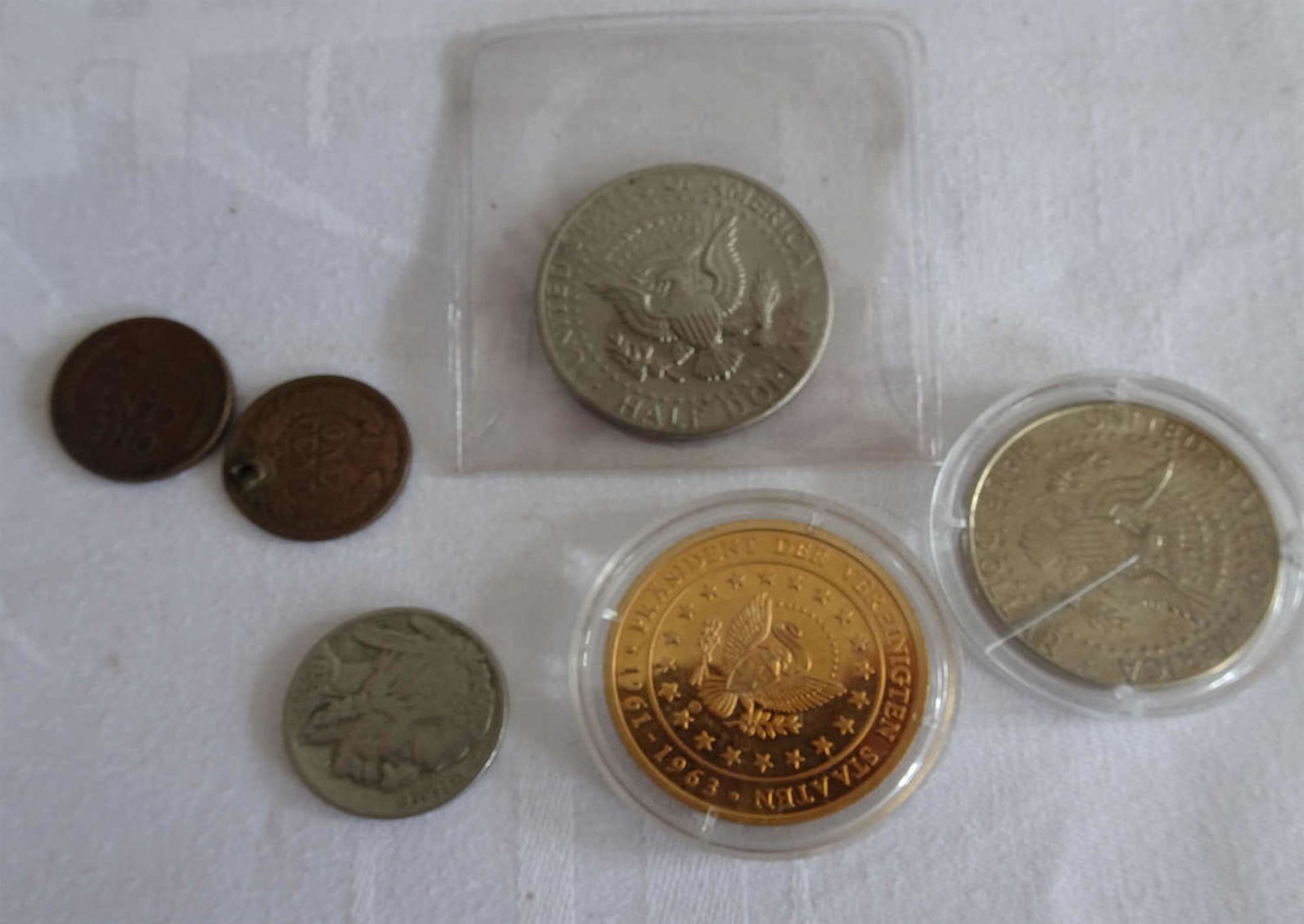 USA, Lot of coins, tokens and medals. Please visit. - Bild 2 aus 2