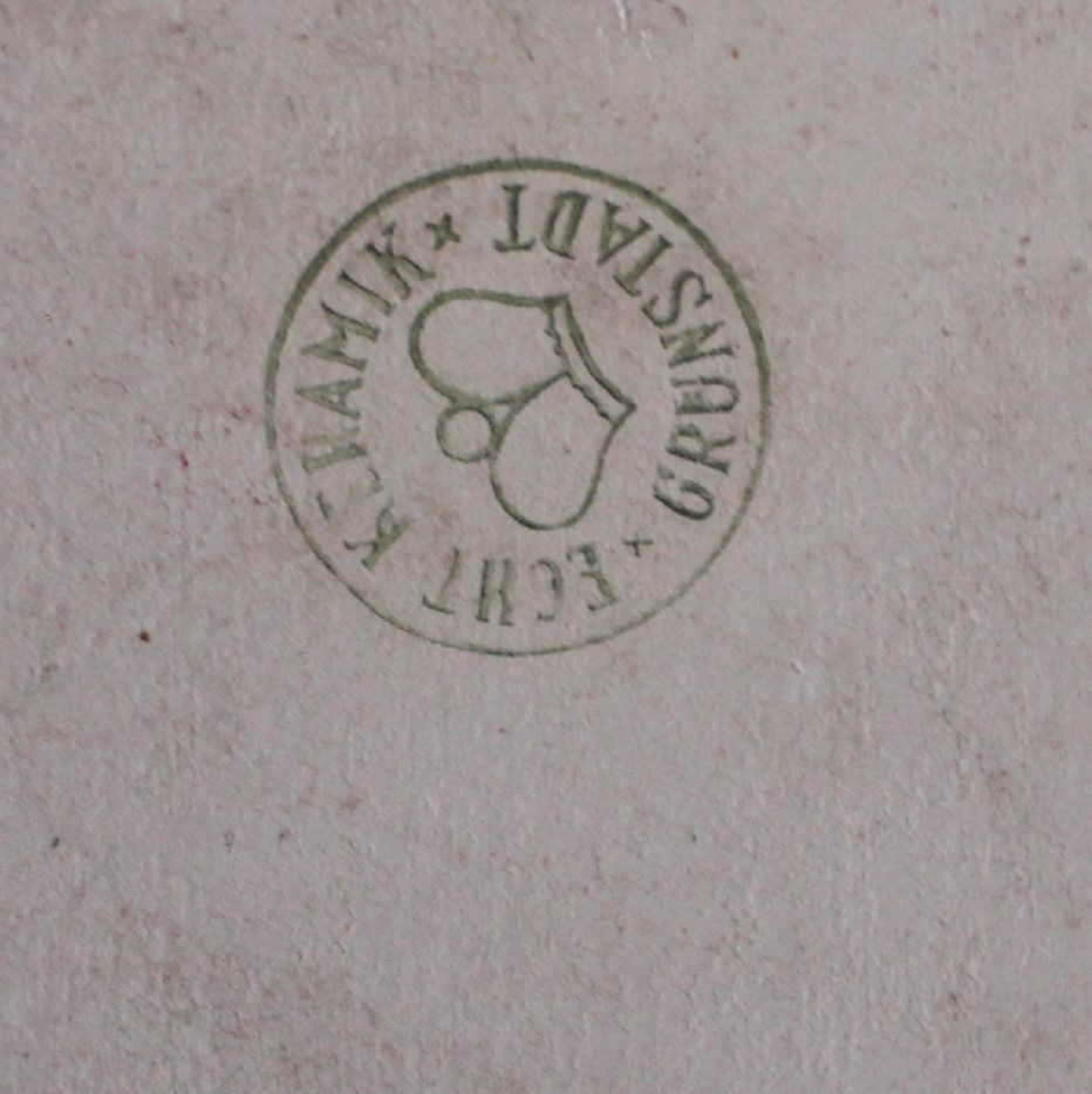 Wall tile Grünstadt ceramics, motif city coat of arms Bremen. 15x15 cm< - Image 2 of 2
