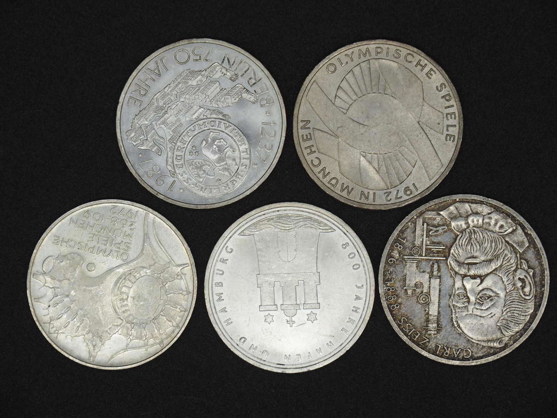 FRG Lot 10.- DM - silver coins. Condition: XF. Please visit.