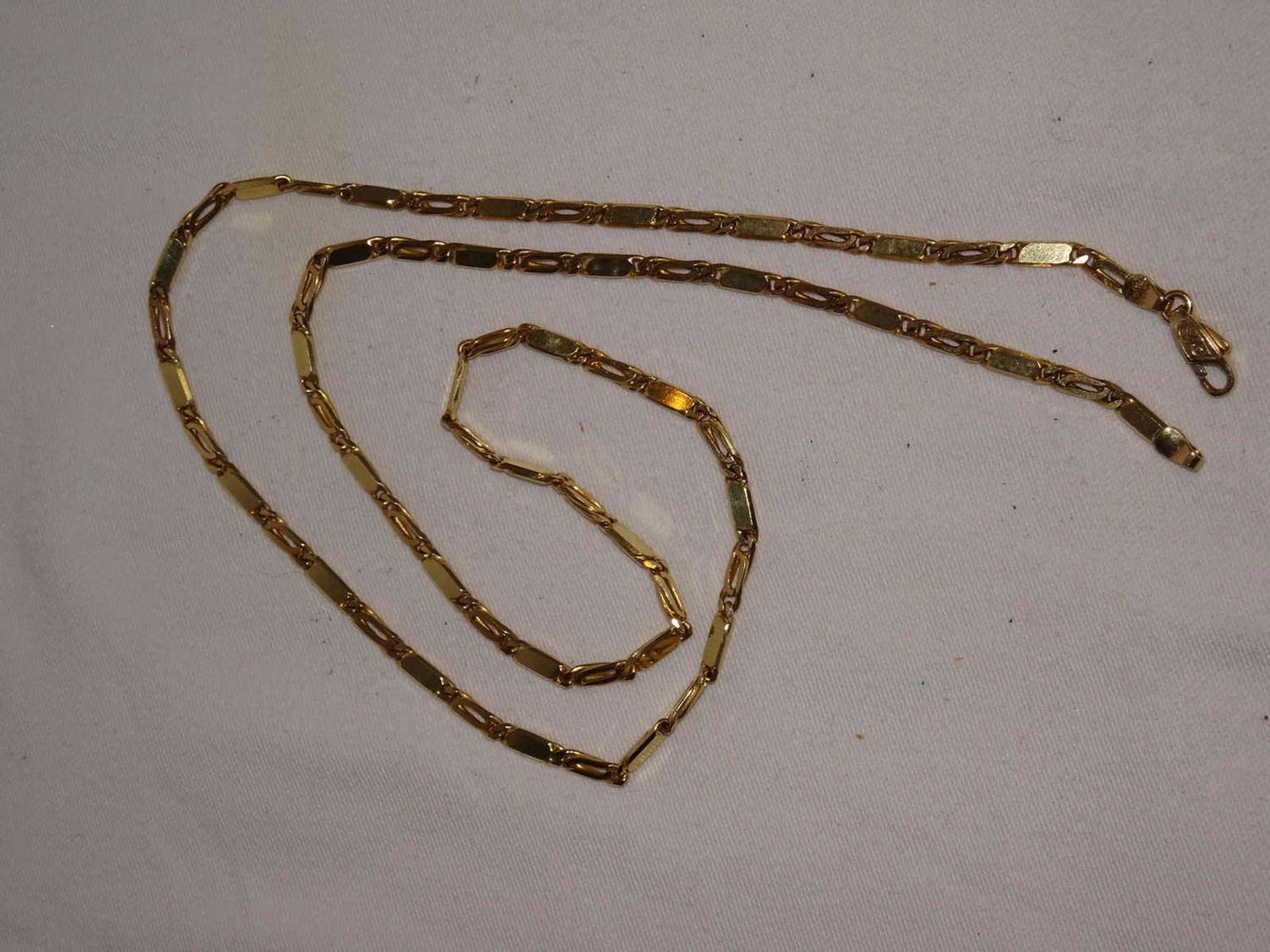 Chain, 585 yellow gold, length approx. 56 cm. Weight approx. 18.7 gr.