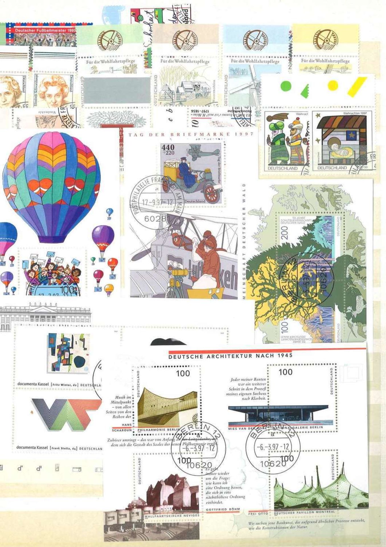 FRG federal government stamped 1996-2001. Michel value 735 euros - Bild 3 aus 5