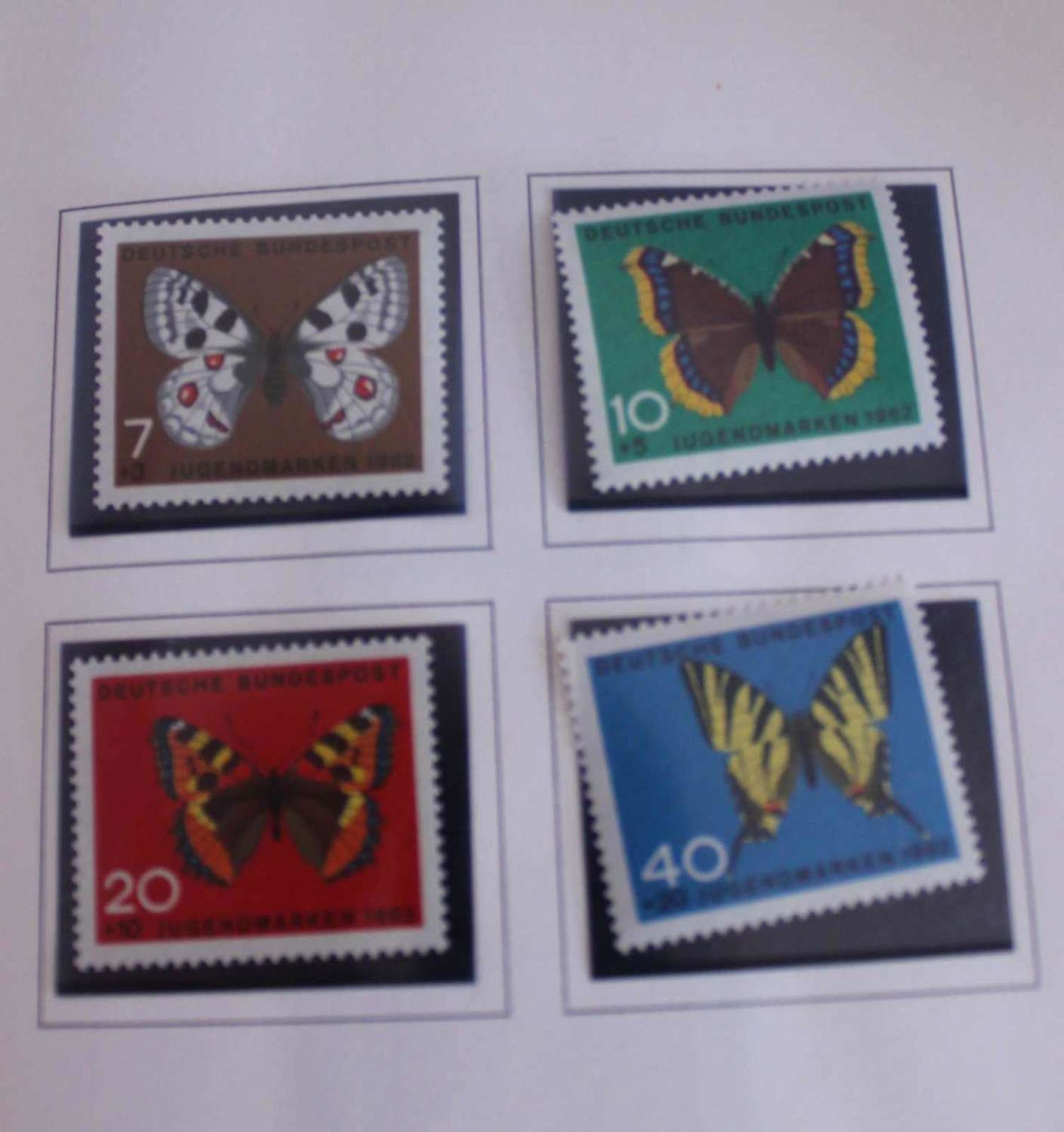 Deutsche Bundespost, special postage stamp promotion Postsparkasse 1964, special postage stamps 1962 - Bild 3 aus 3