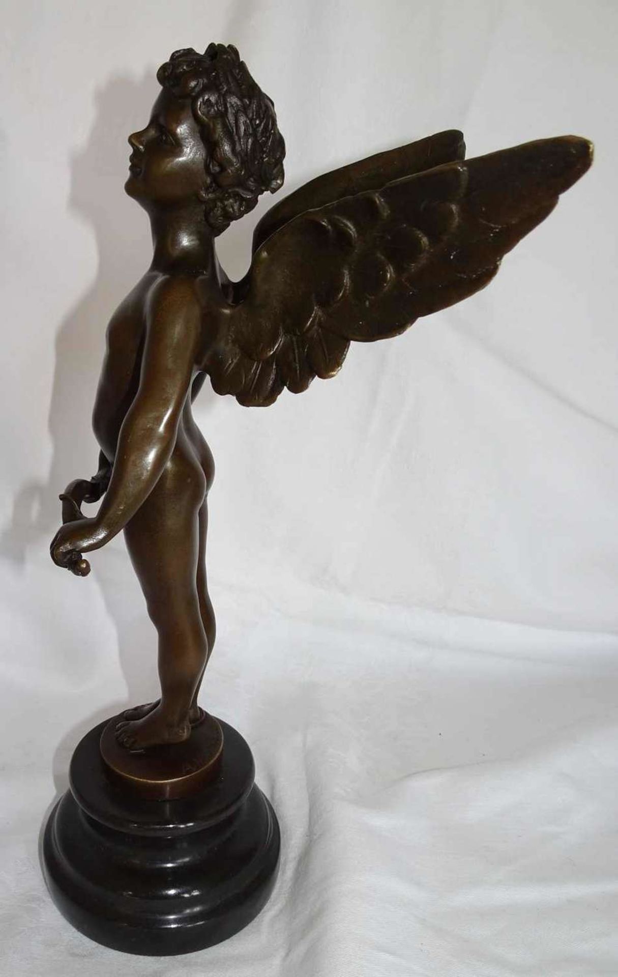 Auguste MOREAU (1834-1917), large bronze figure, No. A 7439. Height approx. 30 cmAuguste MOREAU ( - Bild 2 aus 4