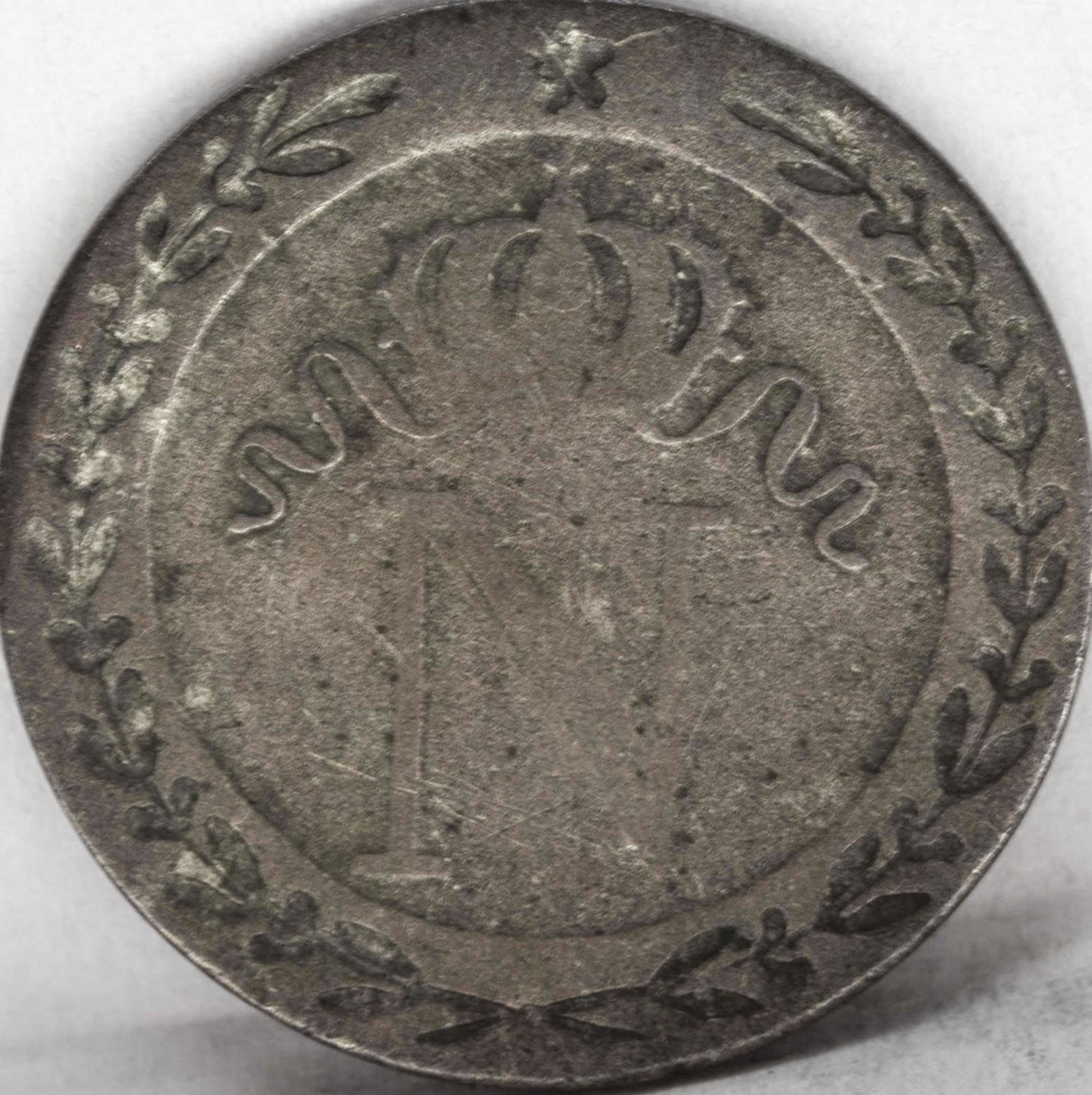 Frankreich 1809, 10 Centimes "Napoleon I.". Erhaltung: s. - Bild 2 aus 2