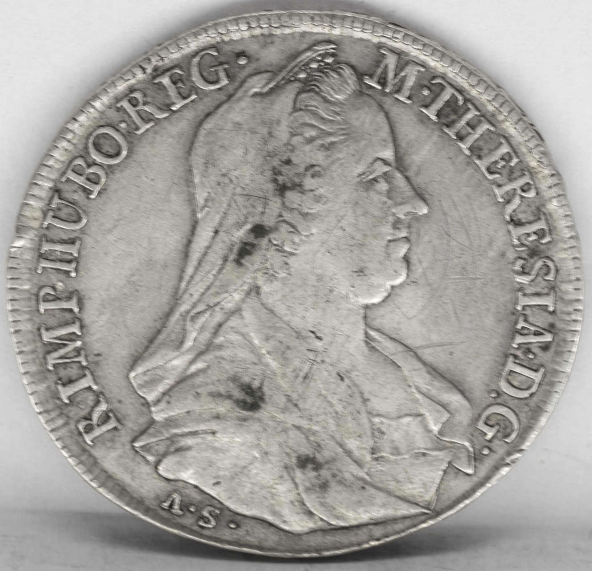 Österreich 1770, 1/2 Talert "Maria Theresia". Gewicht: ca. 14 g. Erhaltung: s.