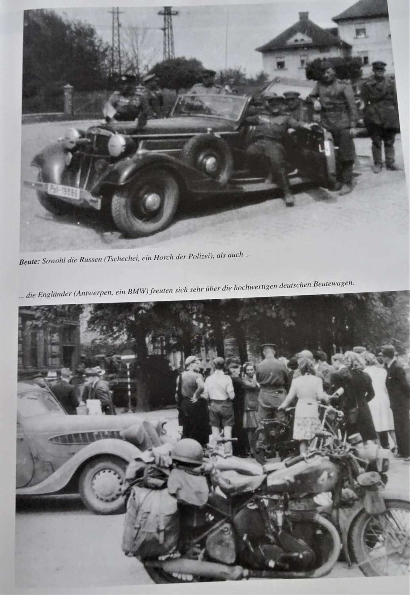 2 Bücher zum Thema Fahrzeuge, 1x Oldtimer in Uniform 1939-1945, sowie Mercedes PKW und LKW 1935- - Bild 2 aus 6