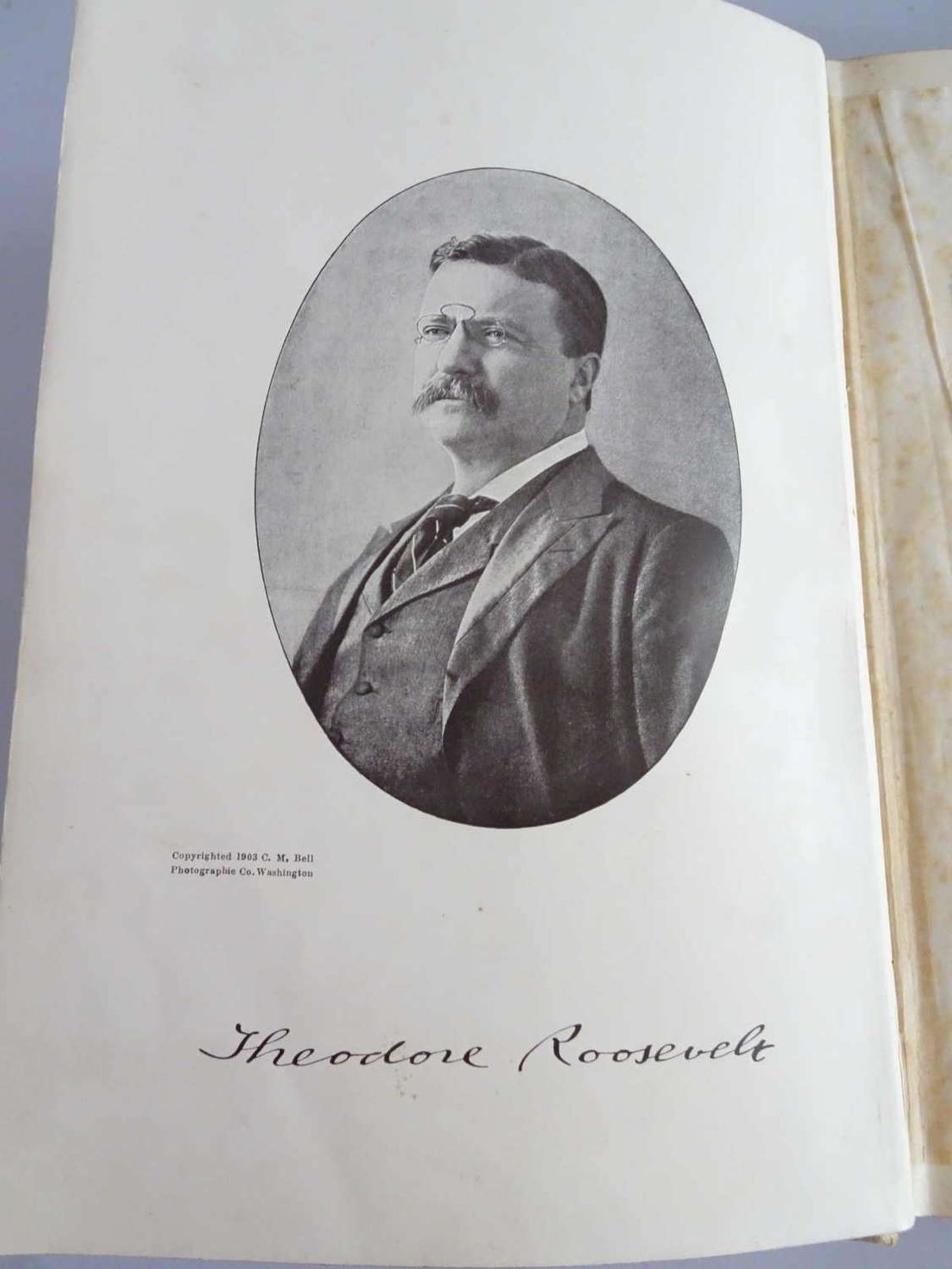 Theodore Roosevelt - Jagden in amerikanischer Wildnis, Dritte Auflage, Berlin 1905Theodore Roosevelt - Bild 2 aus 3