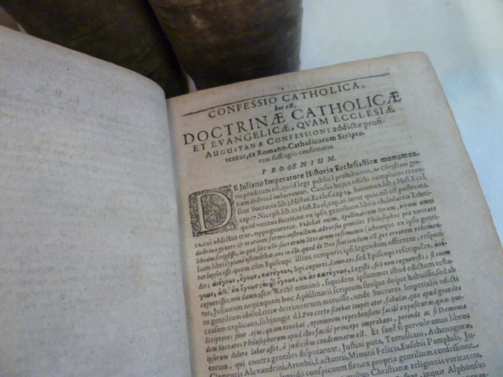 Sammlung von 4 alten Büchern aus den Jahren 1634-1637, Erstausgaben, bestehend aus: Doctrina - Bild 6 aus 6