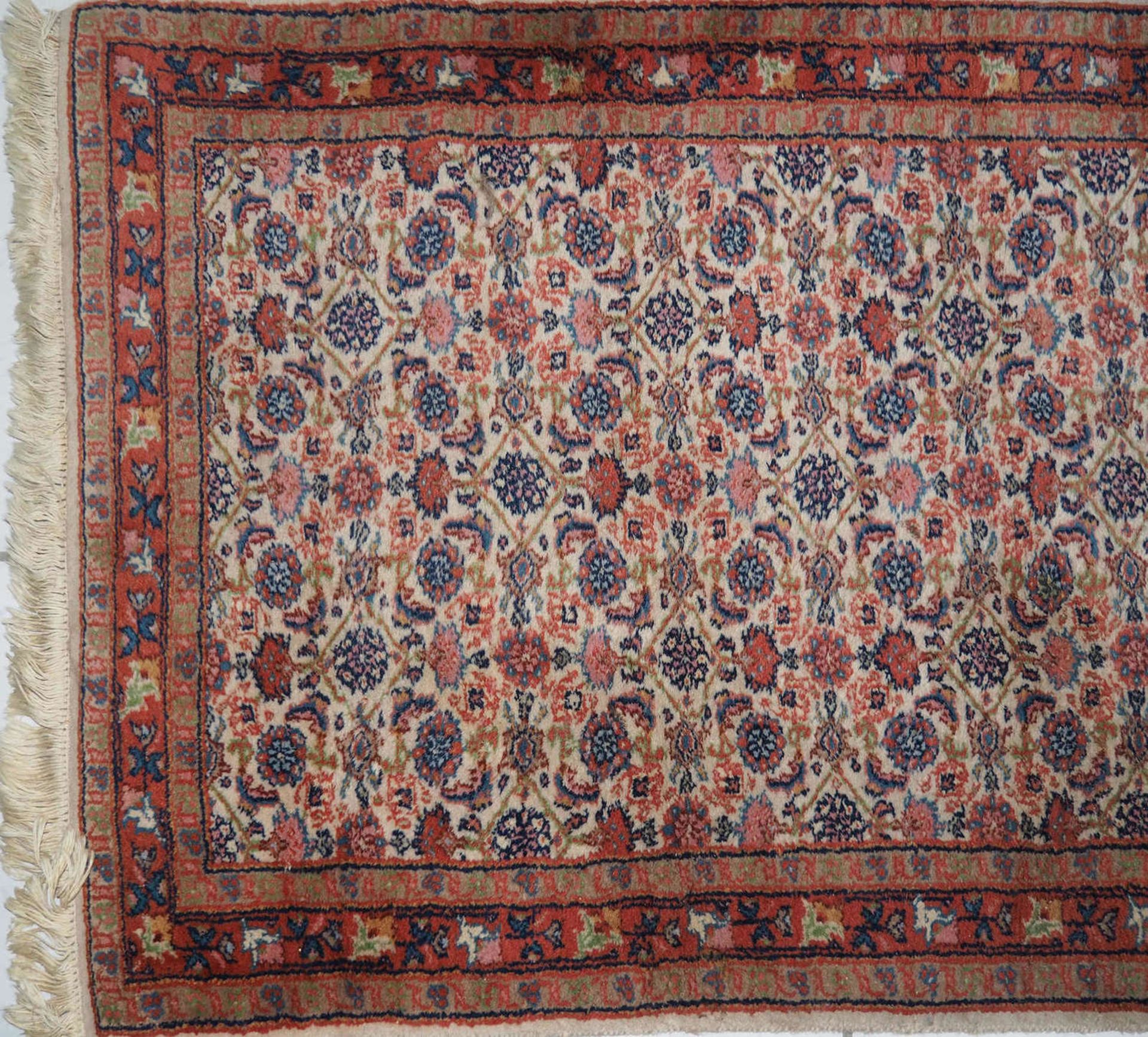 Teppich - Läufer, Afghanistan - Herat. Handarbeit, Wolle. Maße: ca. 191 cm x ca. 92 cm.Carpet