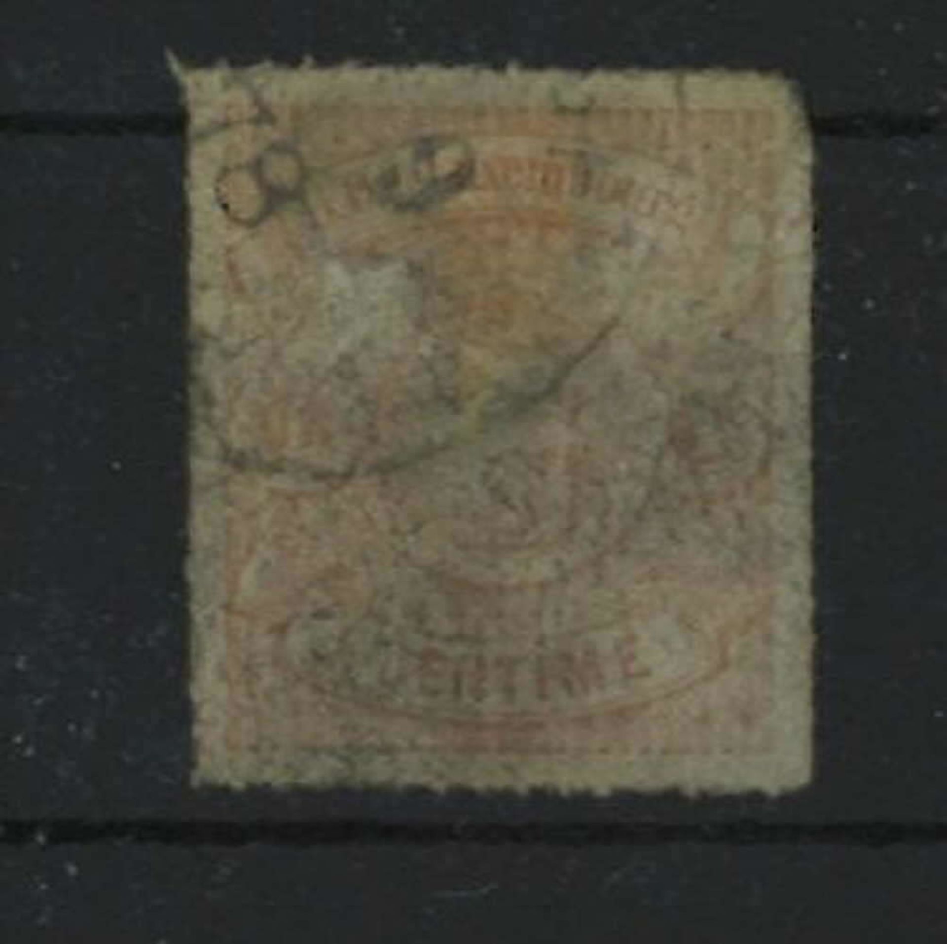 Luxemburg 1859, Michel Nr. 3, gestempelt. Michel Wert 550 Euro.