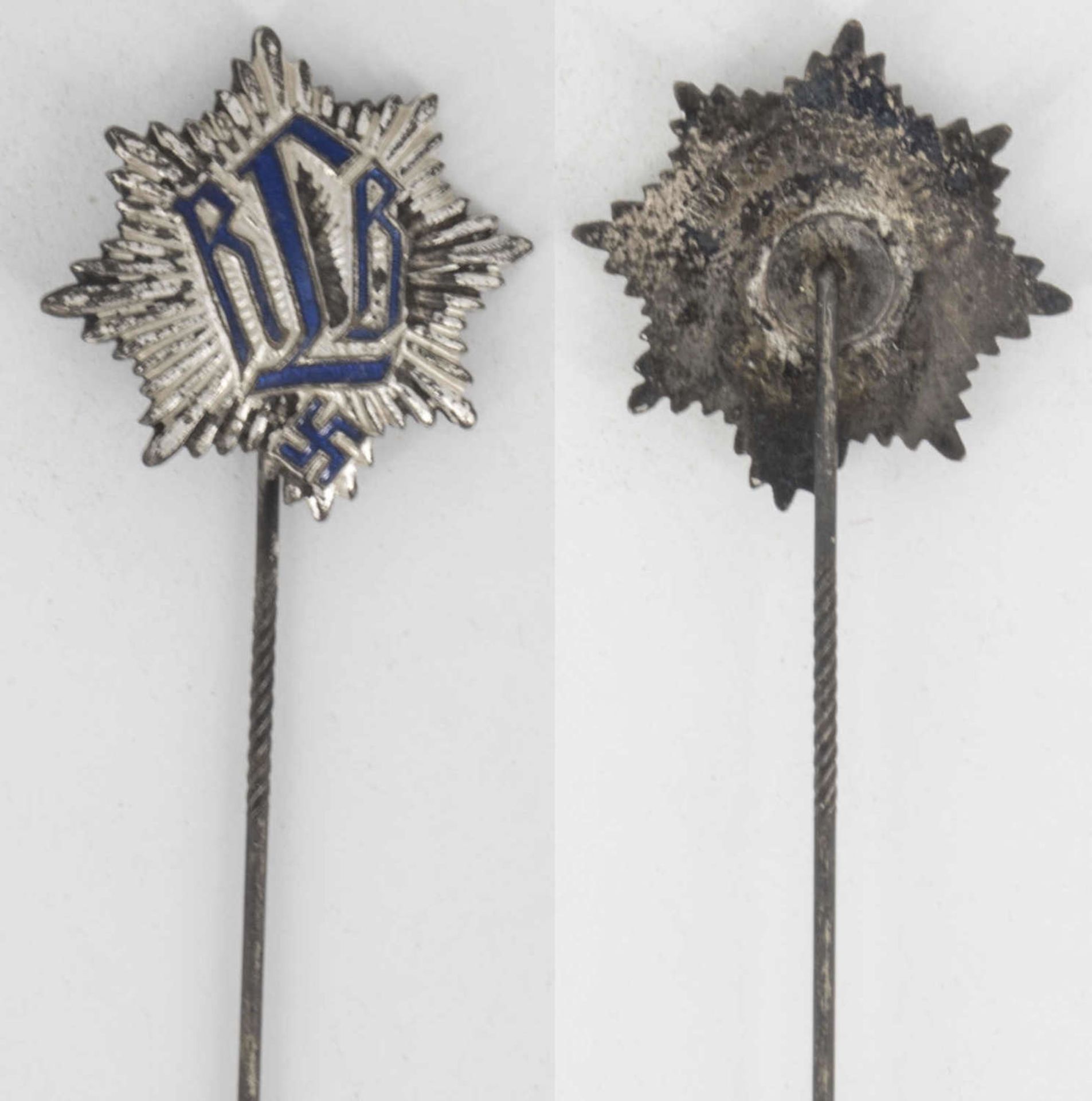 Anstecknadel "Reichsluftschutzbund".Pin "Reichsluftschutzbund".