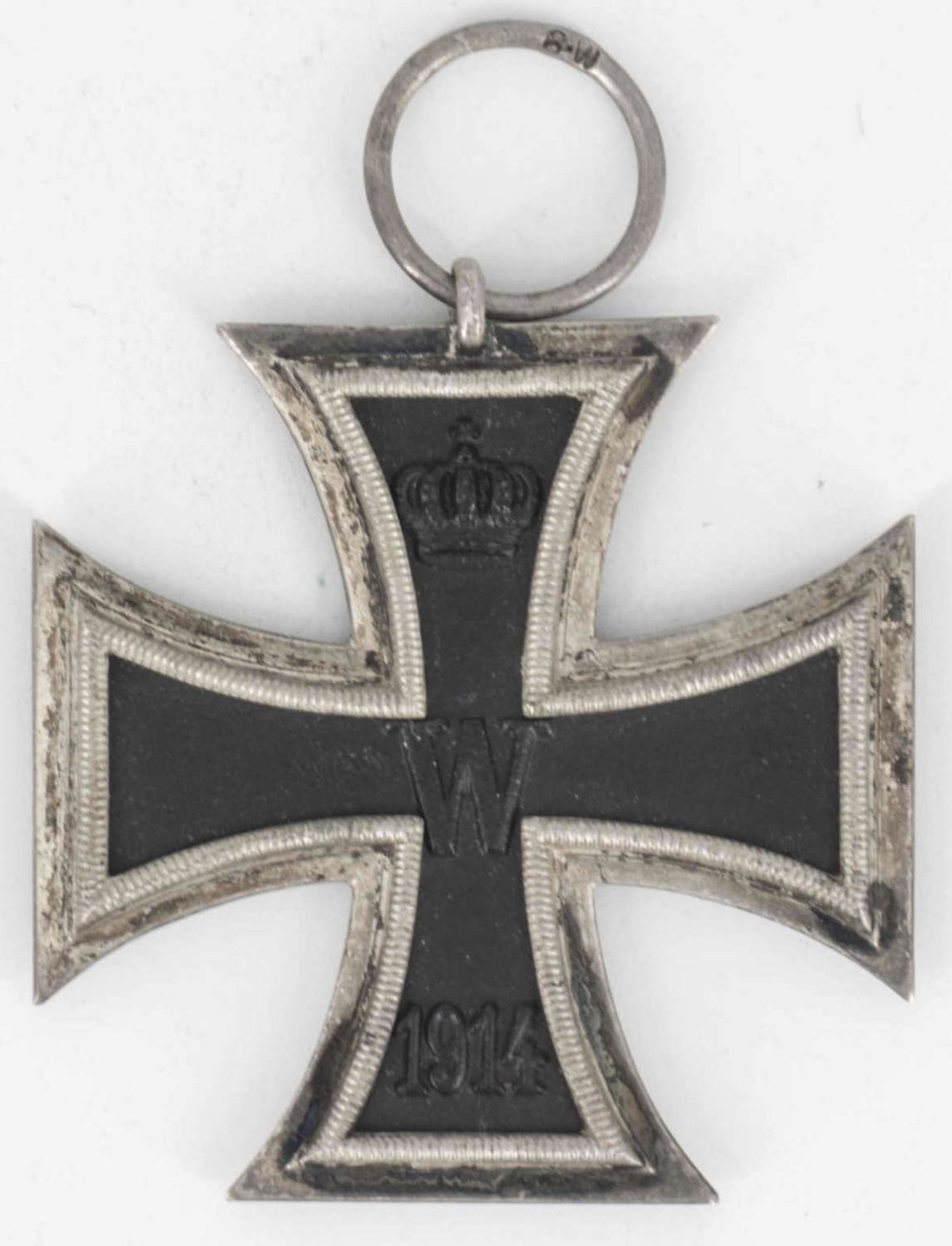 Deutsches Kaiserreich, Eisernes Kreuz 2. Klasse. Mit Herstellerpunze "S - W (Sy Wagner).German - Bild 2 aus 2