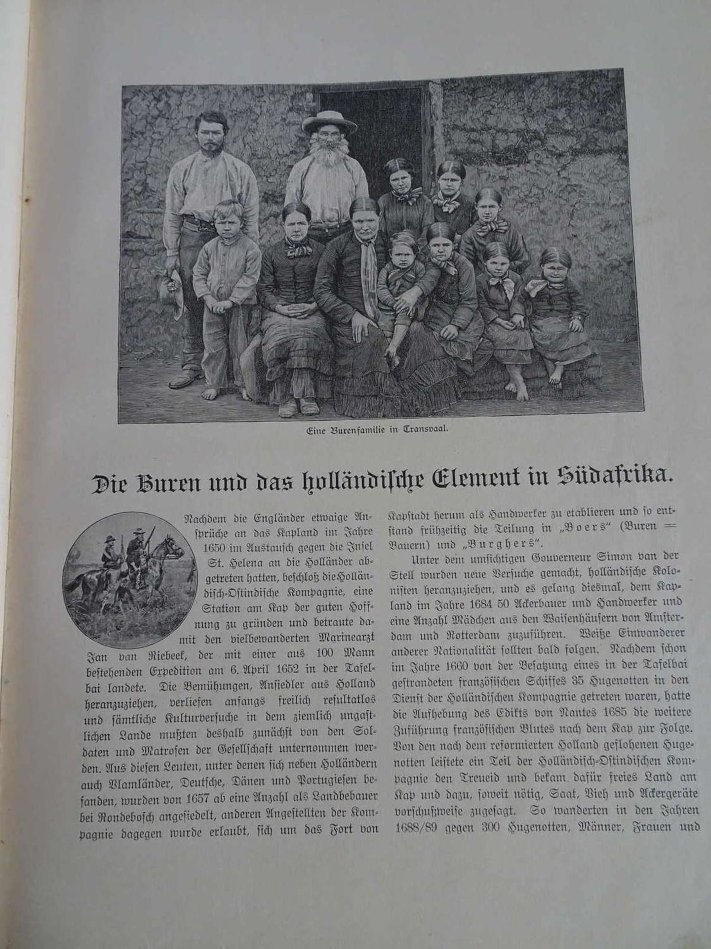 Joseph Kürschner - die Buren und der südafrikanische Krieg. Eine Darstellung Südafrikas, des - Bild 3 aus 3