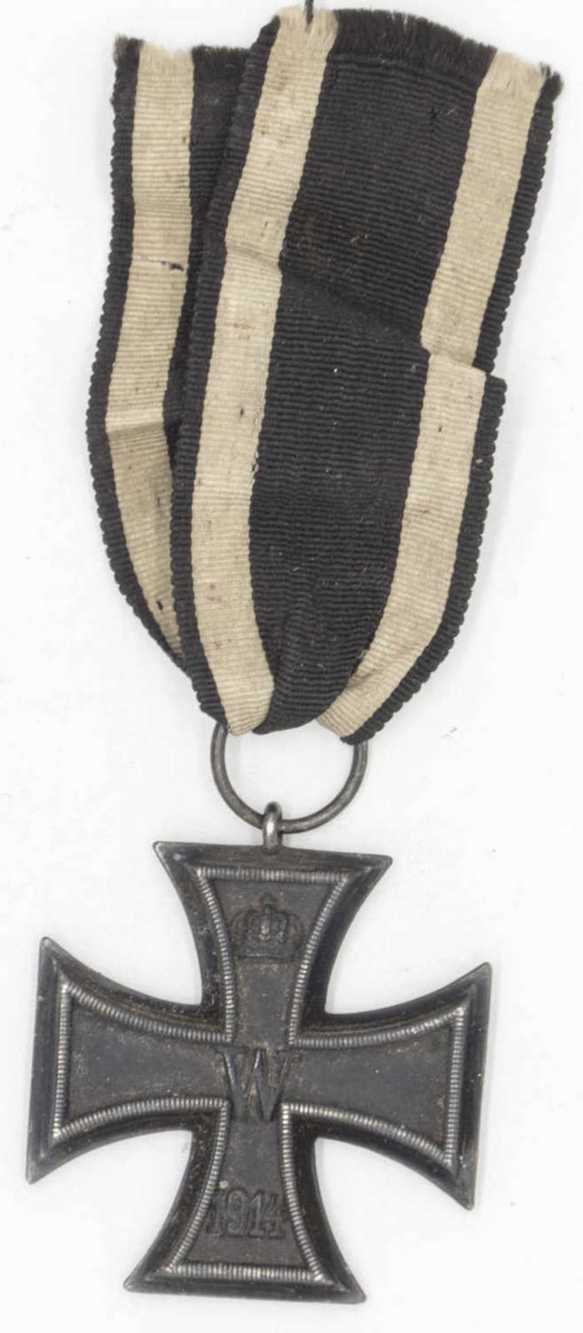 Eisernes Kreuz 2. Klasse am Band. 1. WK.Iron cross 2nd class on a ribbon. WW1.