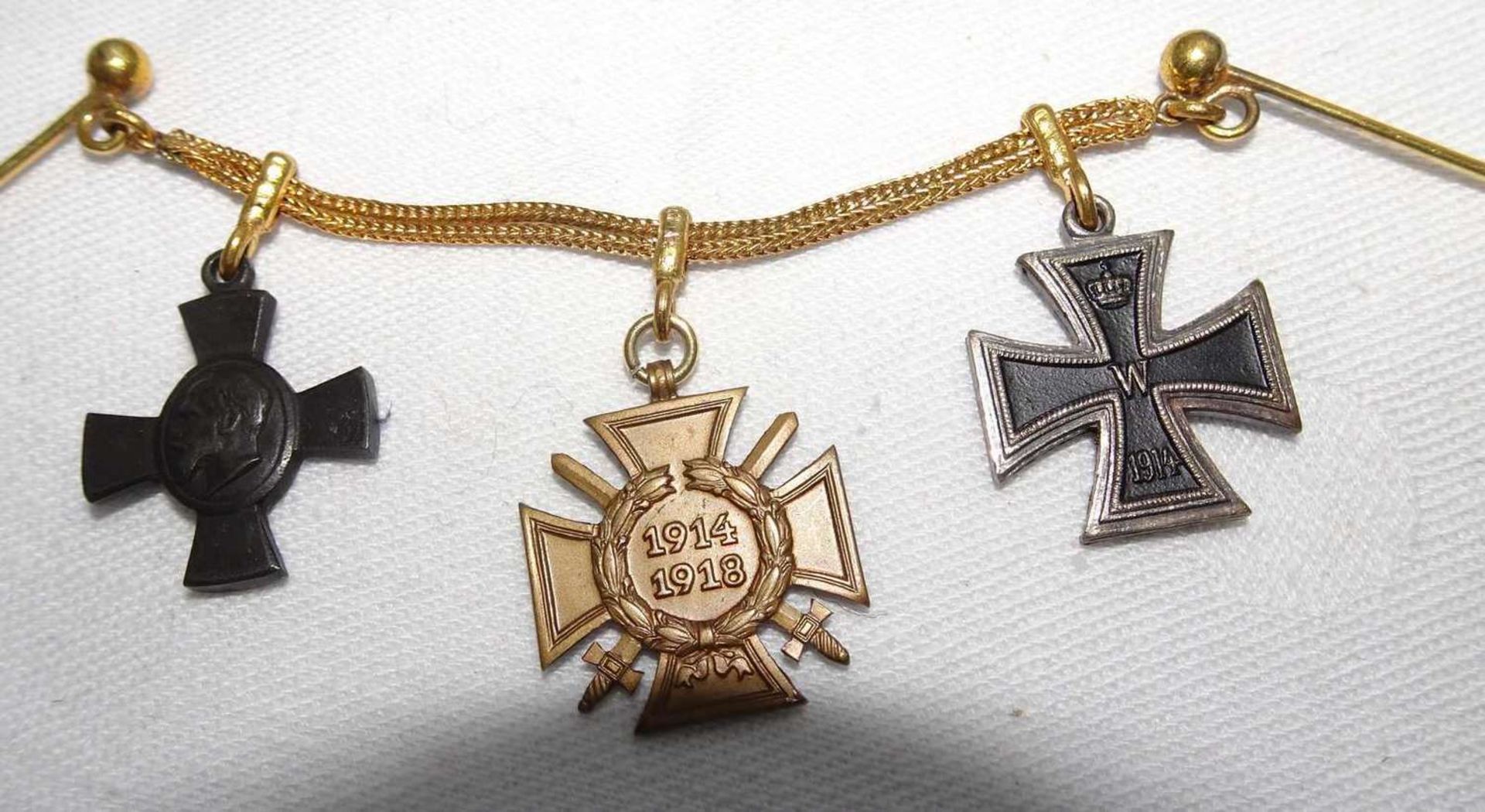 Orden 1. Weltkrieg, dabei König-Ludwig Kreuz, EK2 von 1. Weltkrieg 1813- 1914, sowie Ehrenkreuz - Image 3 of 3