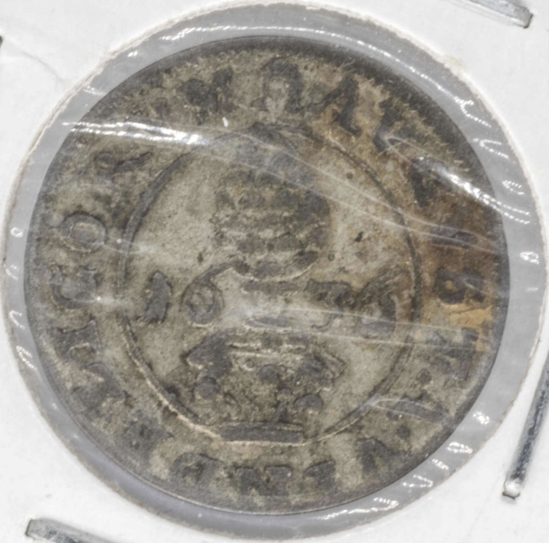 Augsburg 1636, 1/2 Batzen (2 Kreuzer) - Silbermünze, Qualität: ss.