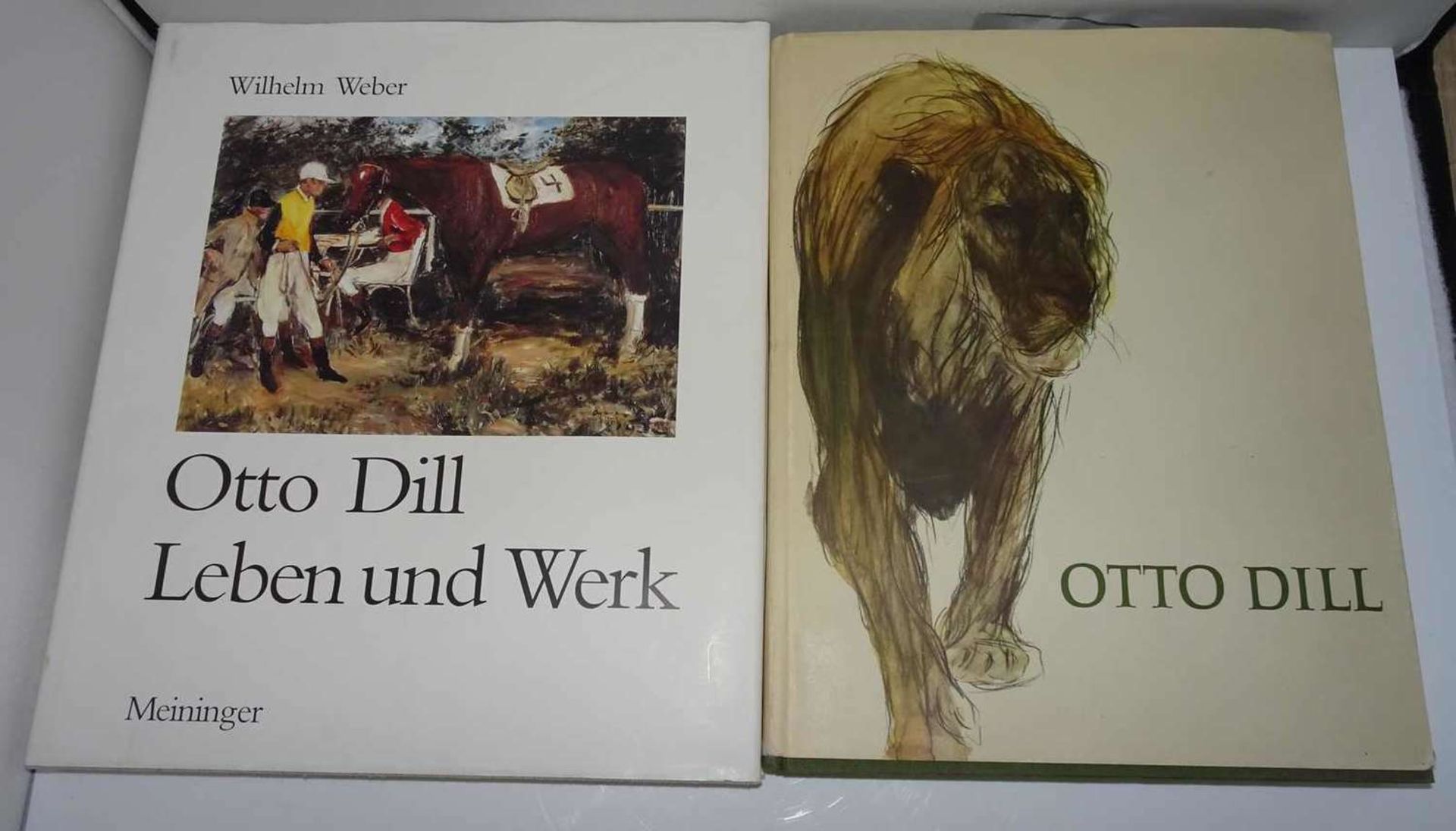 Otto Dill, zwei Bücher: 1. Wilhelm Weber, "Otto Dill, Leben und Werk", Verlag und Druckerei
