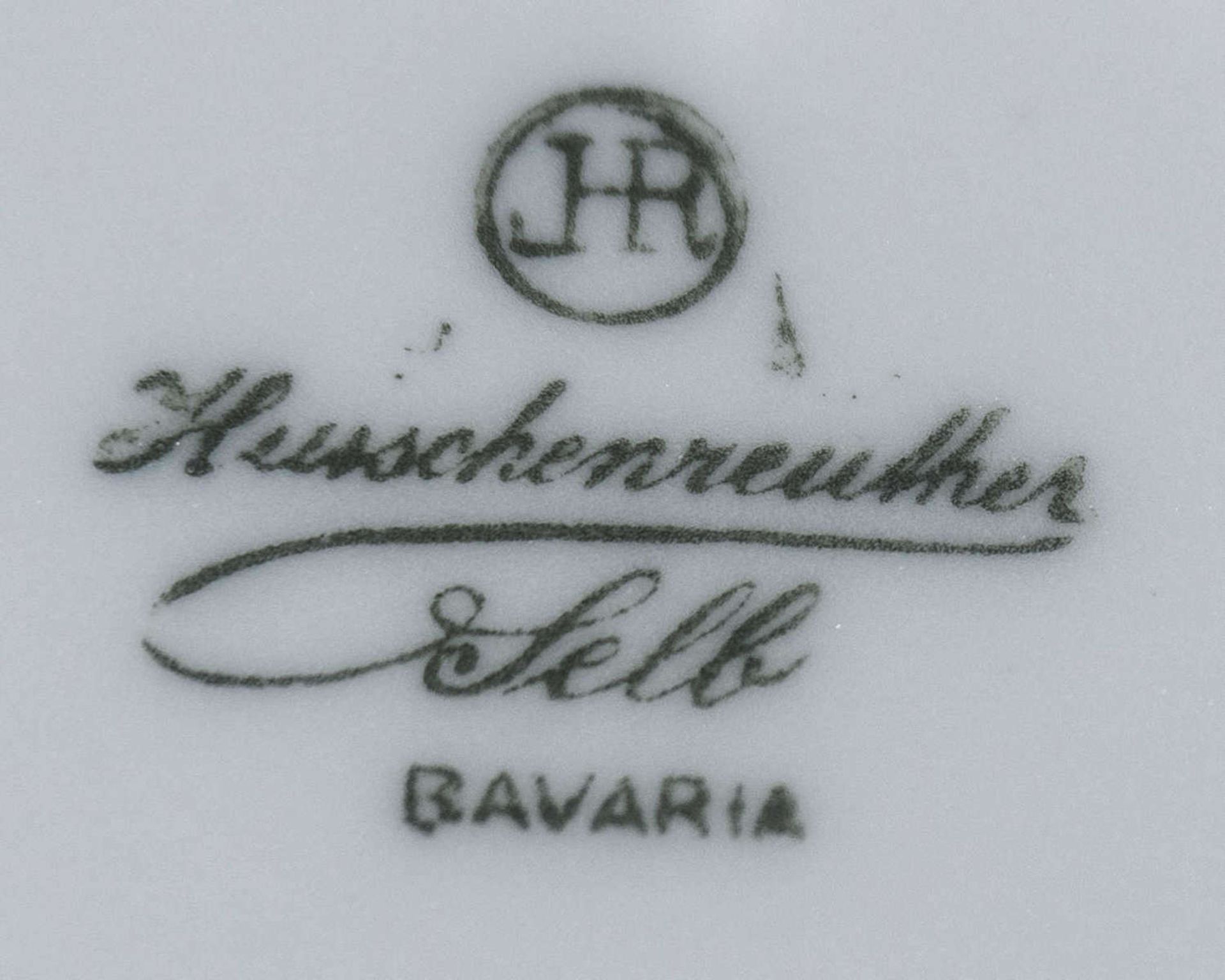 Hutschenreuther / Selb, Suppenterrine, Marke: 1857 - 1920, Durchmesser: ca. 20 cm, Höhe: ca. 29 - Bild 2 aus 3