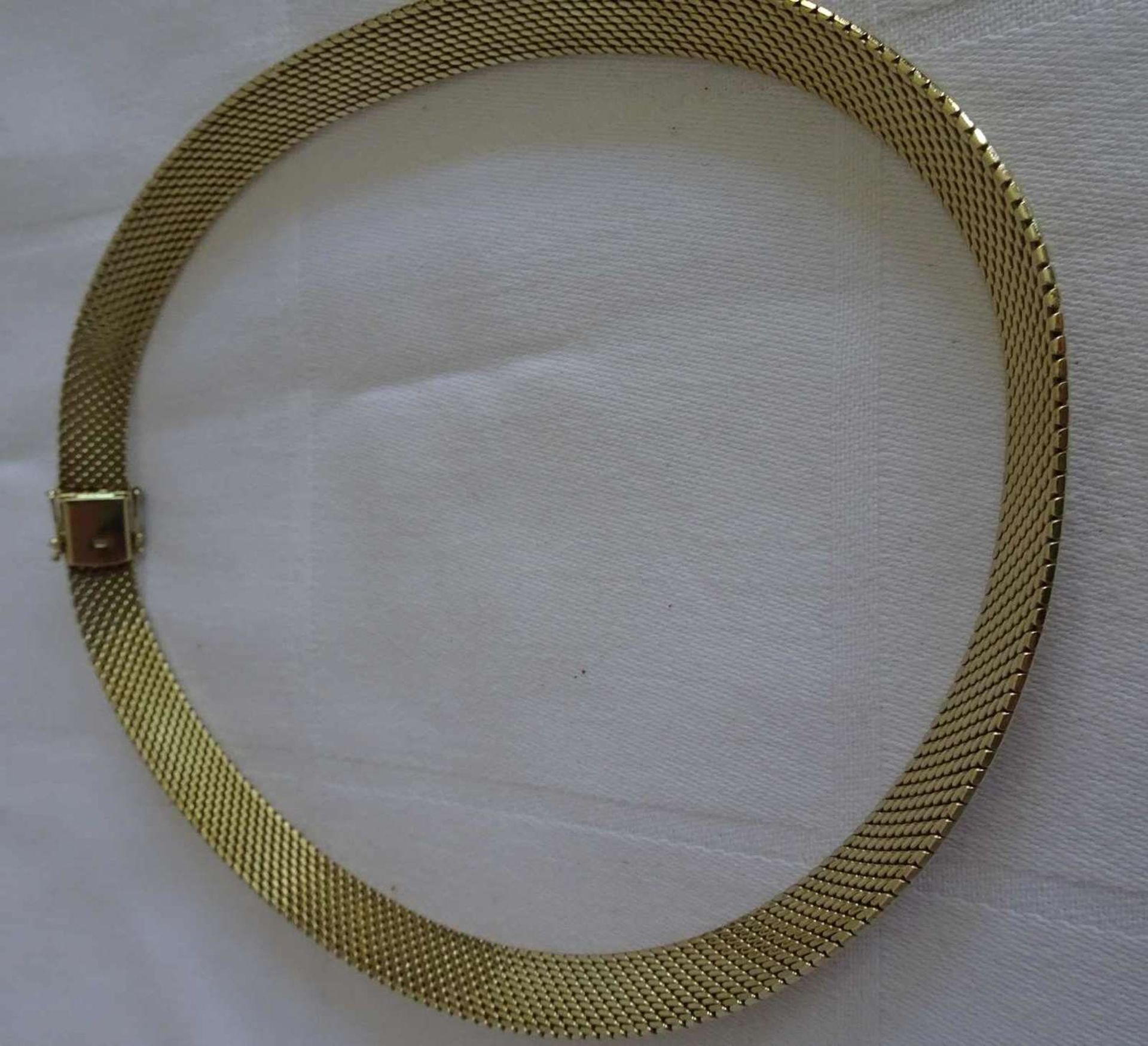 Collier, 585er Gelbgold, Länge ca. 43 cm. Gewicht ca. 73,1 gr. - Bild 4 aus 6