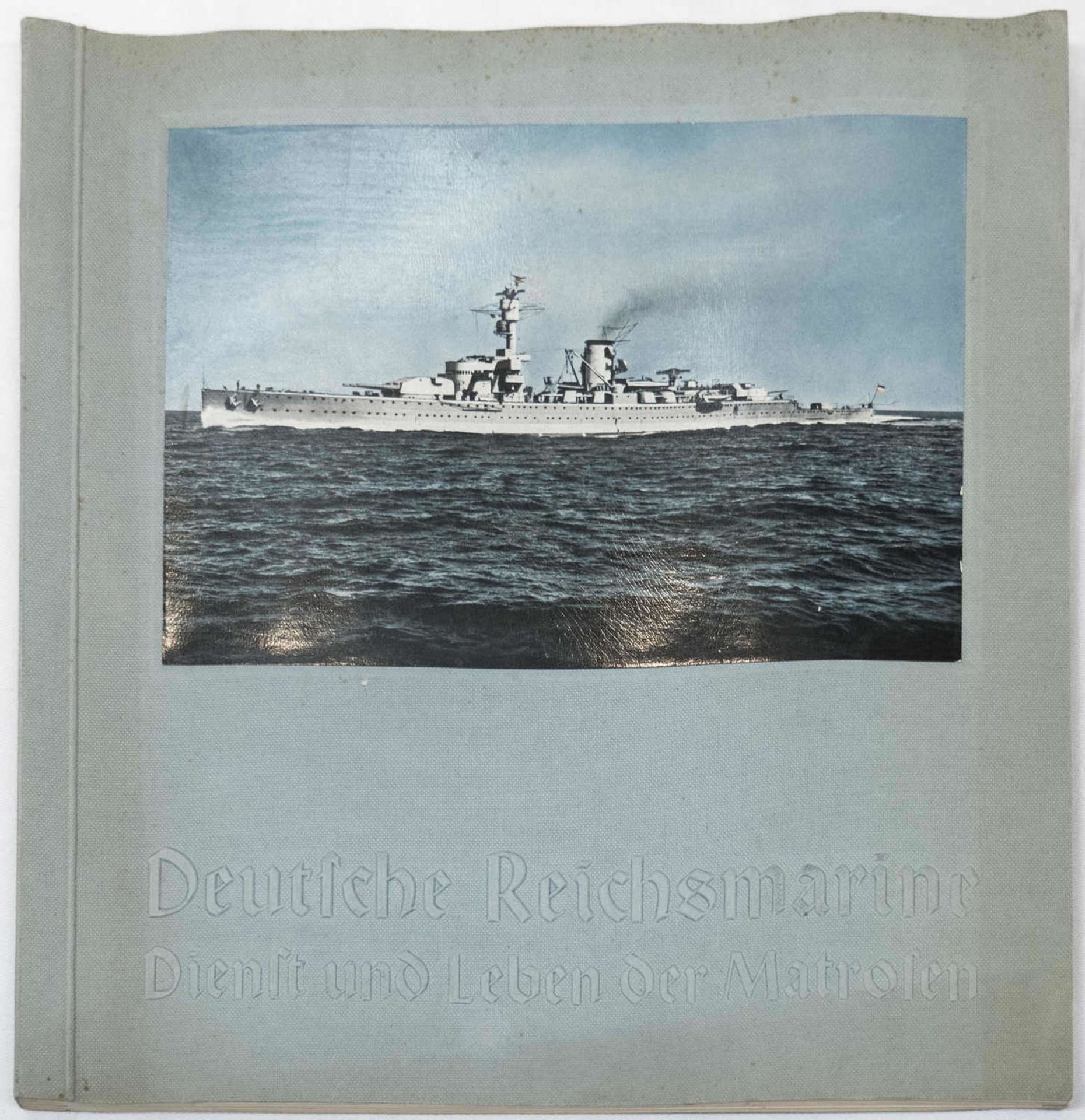Sammelbilder - Album "Deutsche Reichsmarine" - Dienst und Leben der Matrosen. 1934.