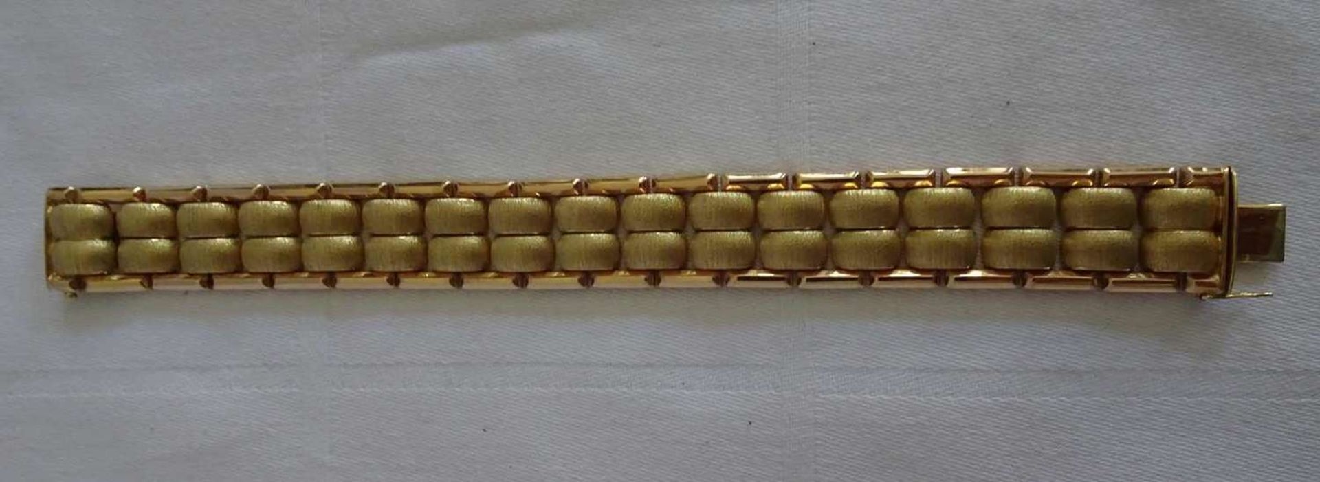 Armband, 750er Gelbgold, Länge ca. 19,5 cm, Gewicht ca. 51,6 gr