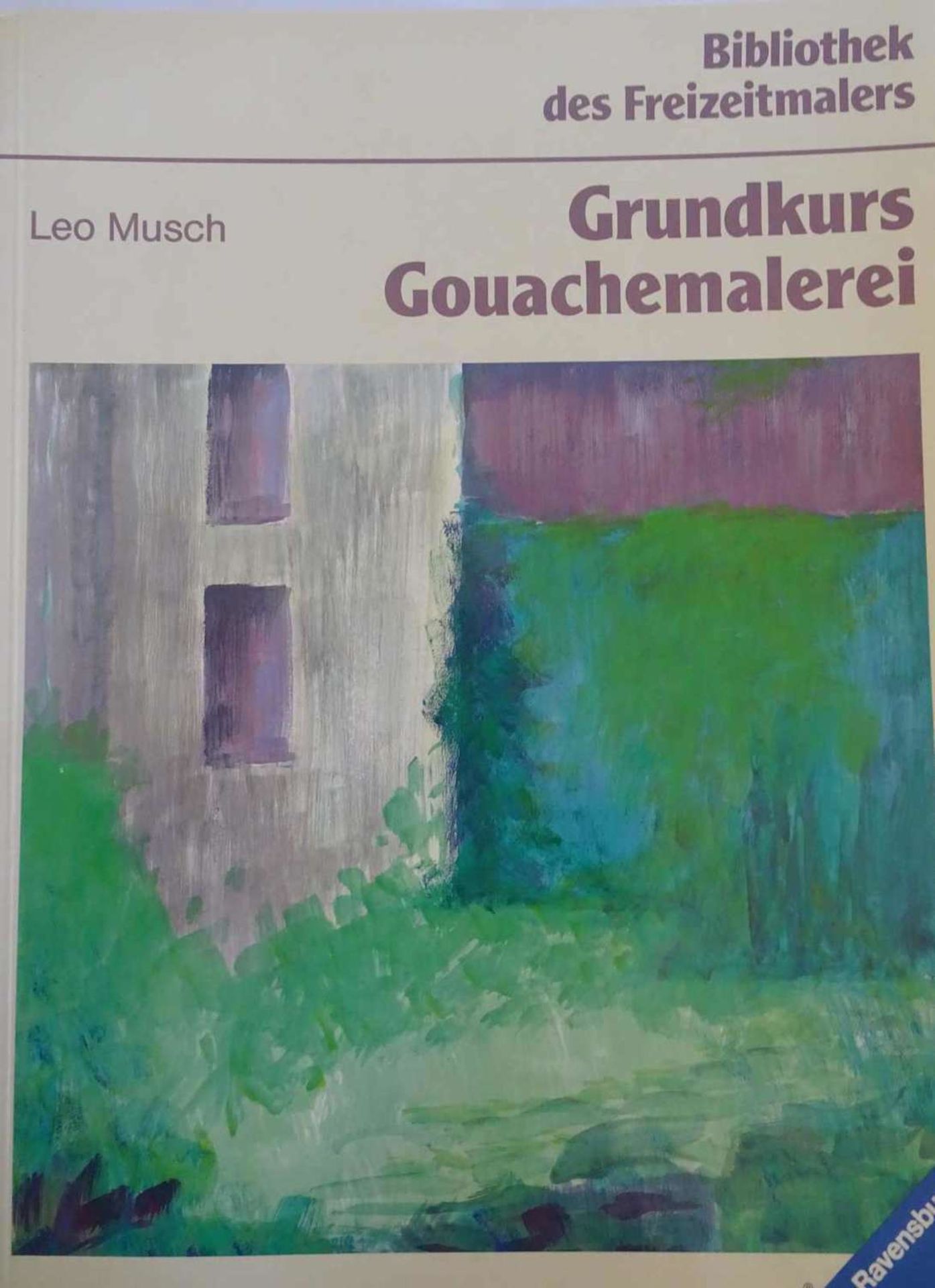 Lot Bücher zum Thema Kunst, dabei Grundkurs Acrylmalerei, Gustav Graphiksammlung, Letraset, Picasso, - Bild 3 aus 3