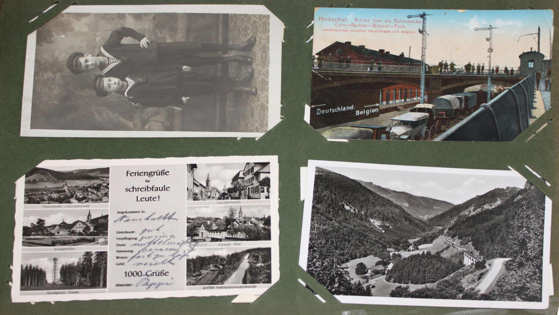Album Postkarten, etliche aus der Pfalz, über 100 Postkarten viele aus der Pfalz, schönes Lot