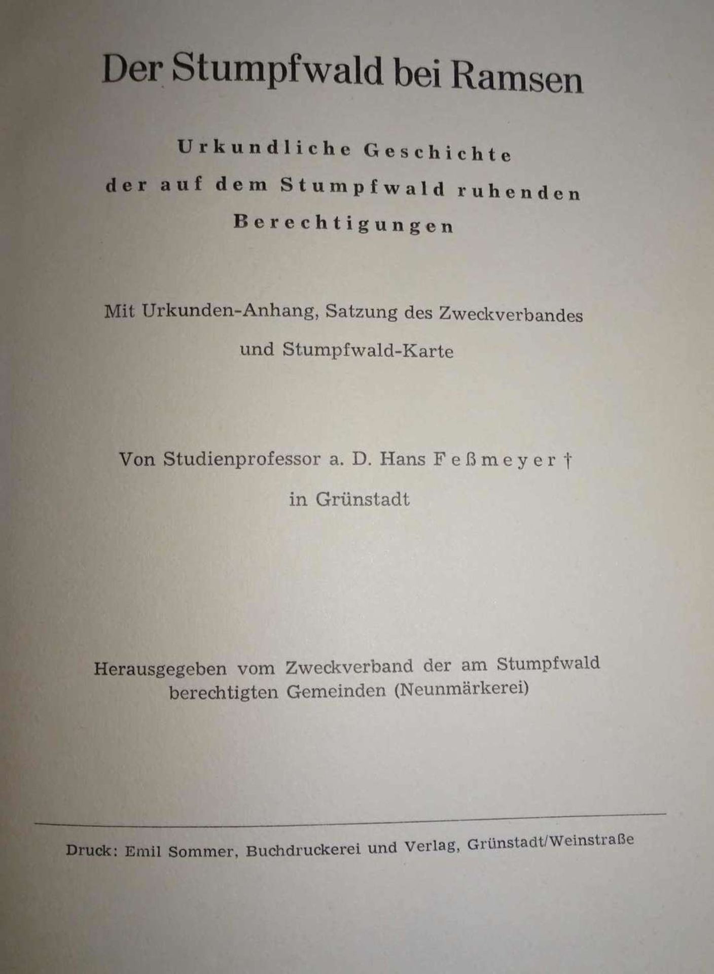 Lot Bücher zum Thema Pfalz, dabei Eisenberg, Enkenbach, Donnersbergkreis, etc. Bitte besichtigen!Lot - Image 2 of 3