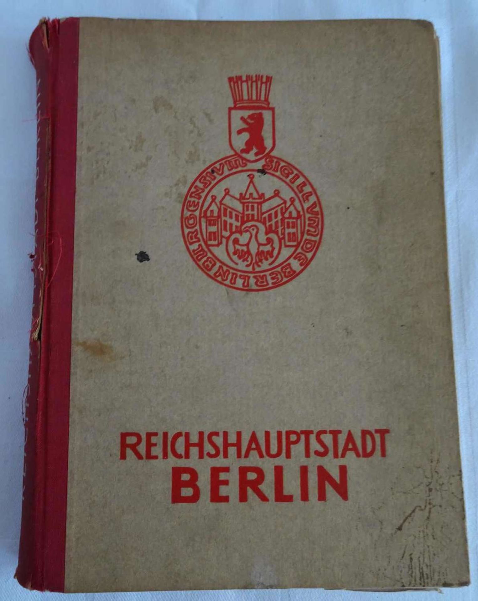 Reichshauptstadt Berlin - Entwurf und Gesamtstaltung E.F. Werner-Rades u.a. , 1943, Haude &