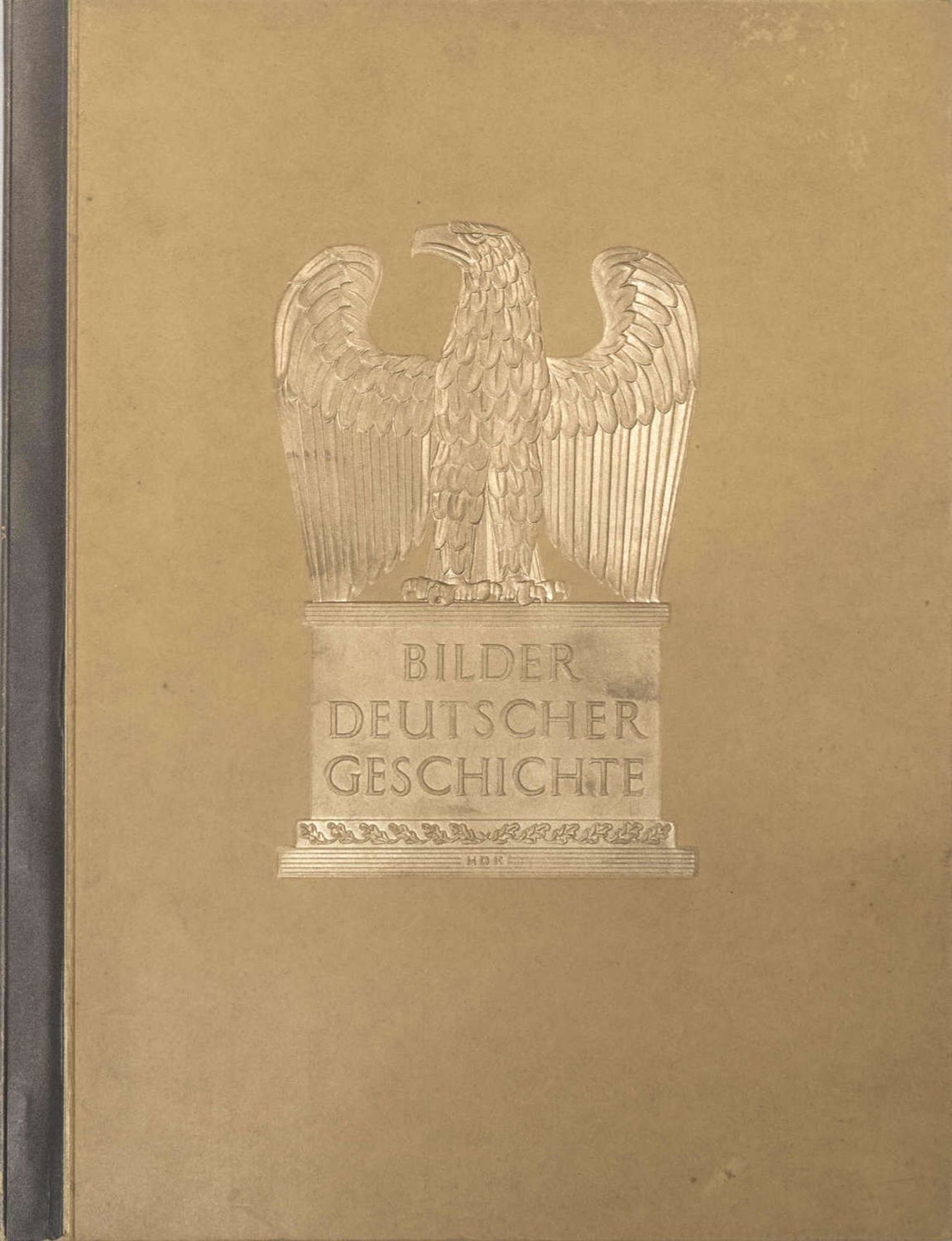 Sammelbilderalbum, "Bilder deutscher Geschichte". Werk 12. Ausgegeben von Cigaretten -