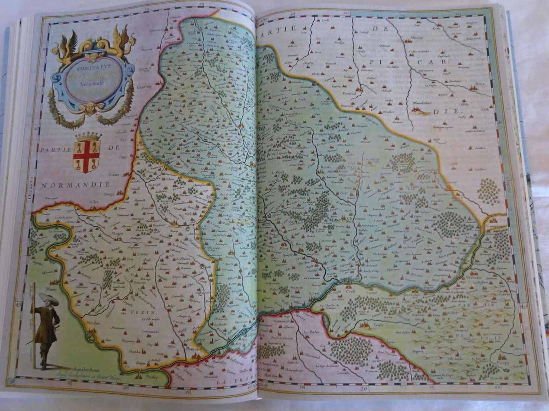 Peter von der Krogt, Atlas Maiorn of 1665. Germania Deutschland - Image 3 of 3