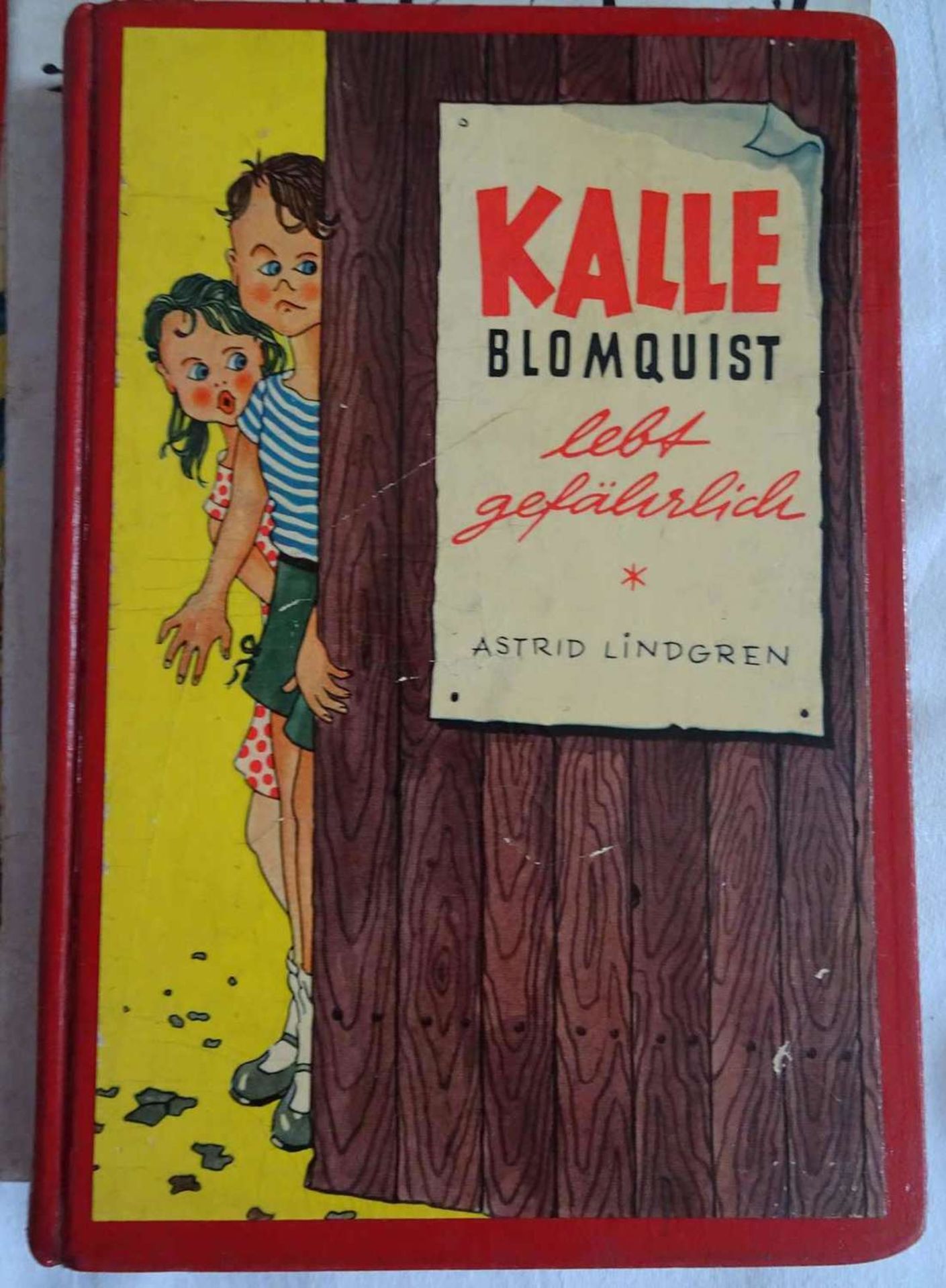 Lot alte Kinderbücher, dabei "Wie Fritz Stramm und der schwarze Jim die Menschheit beglücken", - Bild 2 aus 3