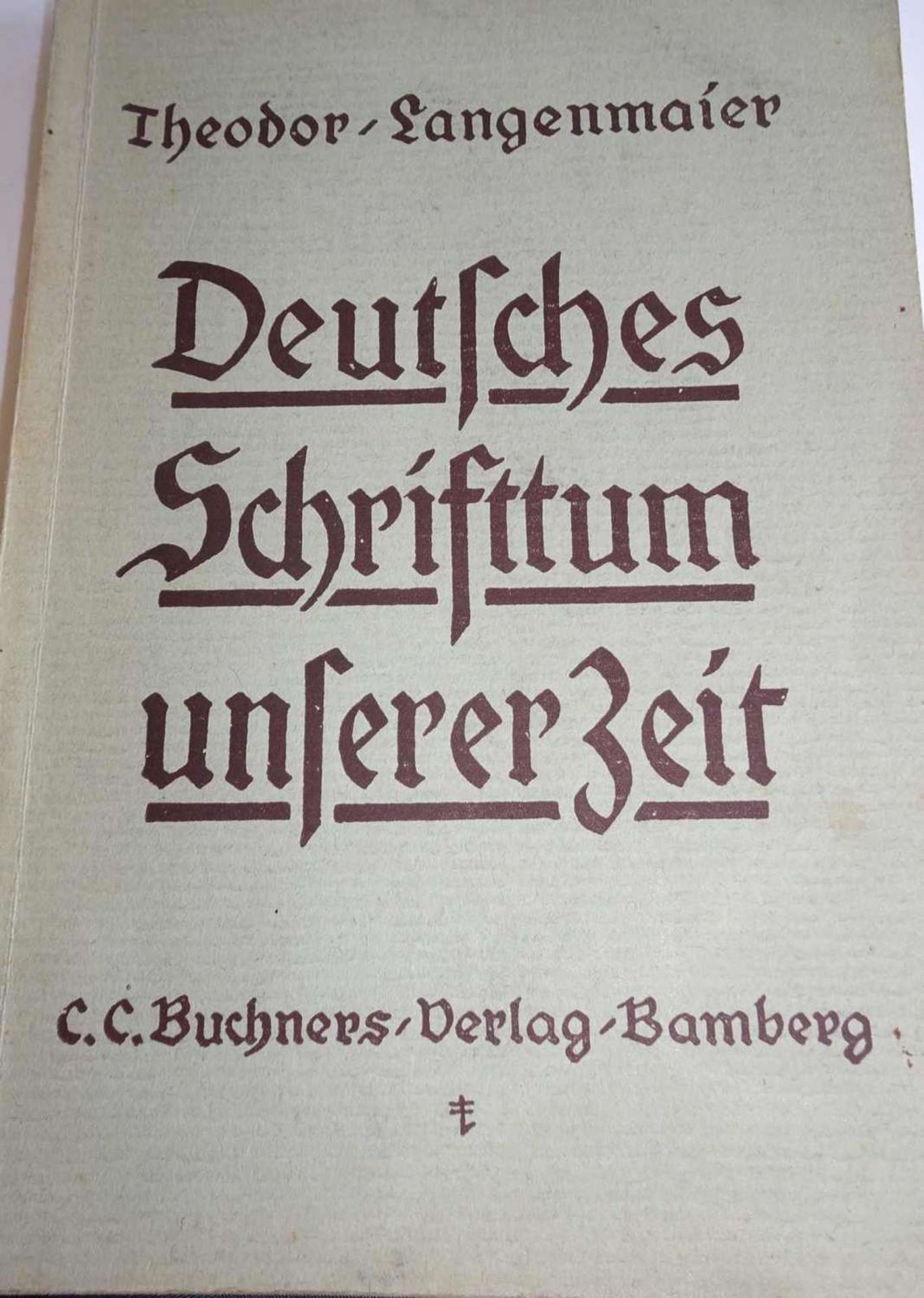Lot alte Bücher, dabei Deutschland in Lebensbildern, Deutsches Schrifttum unserer Zeit, viele Bücher - Image 2 of 2
