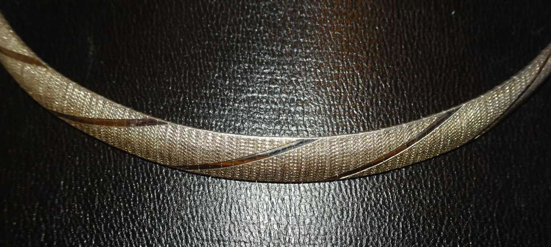 Collier, 925er Silber. Länge ca. 47,5 cm, Gewicht ca. 36,1 gr. Necklace, 925 silver. Length approx. - Image 2 of 3