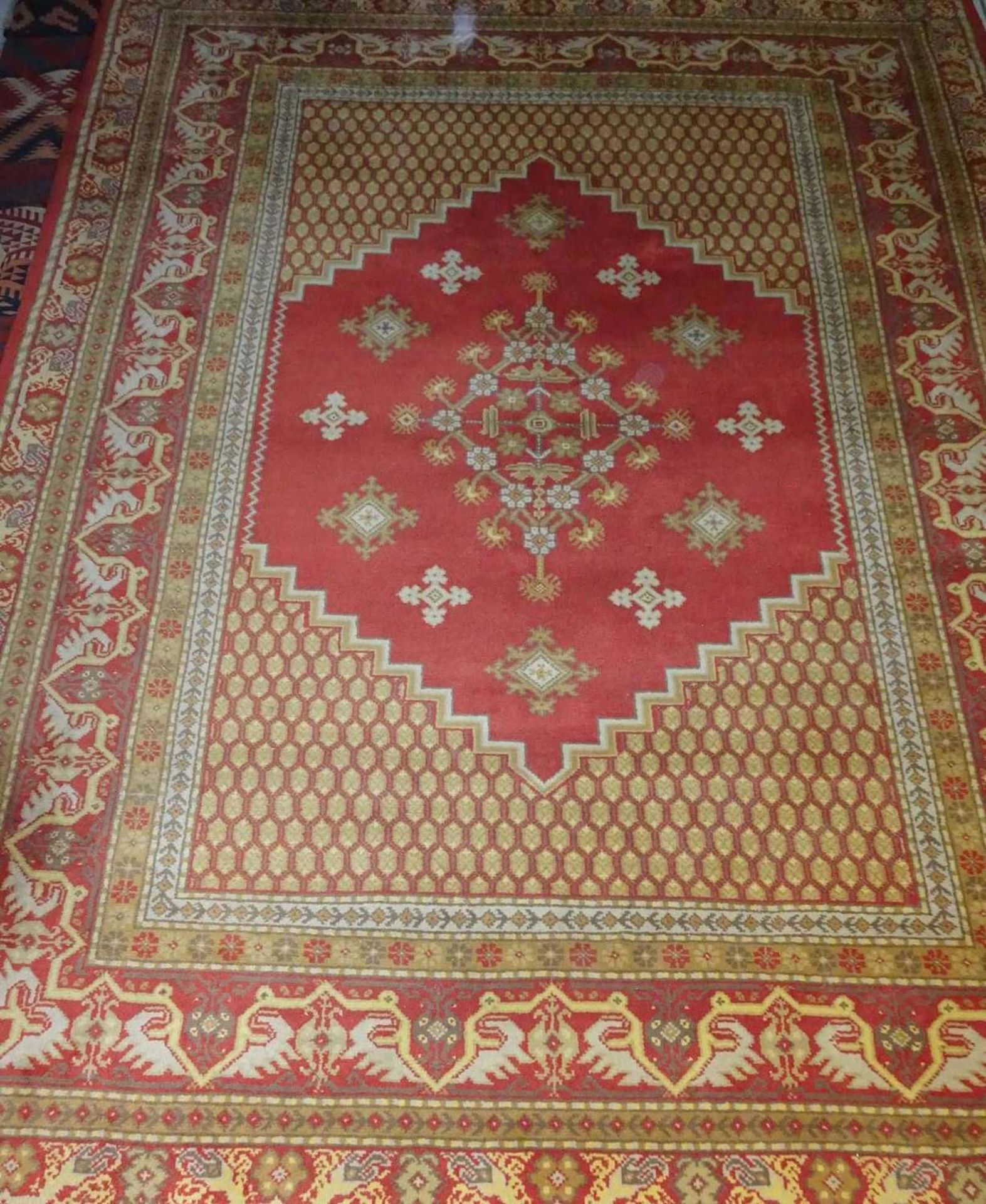 Tunesischer Teppich Llartisanat, Maße: Länge ca. 2,40 m, Breite ca. 1,70 m Tunisian carpet