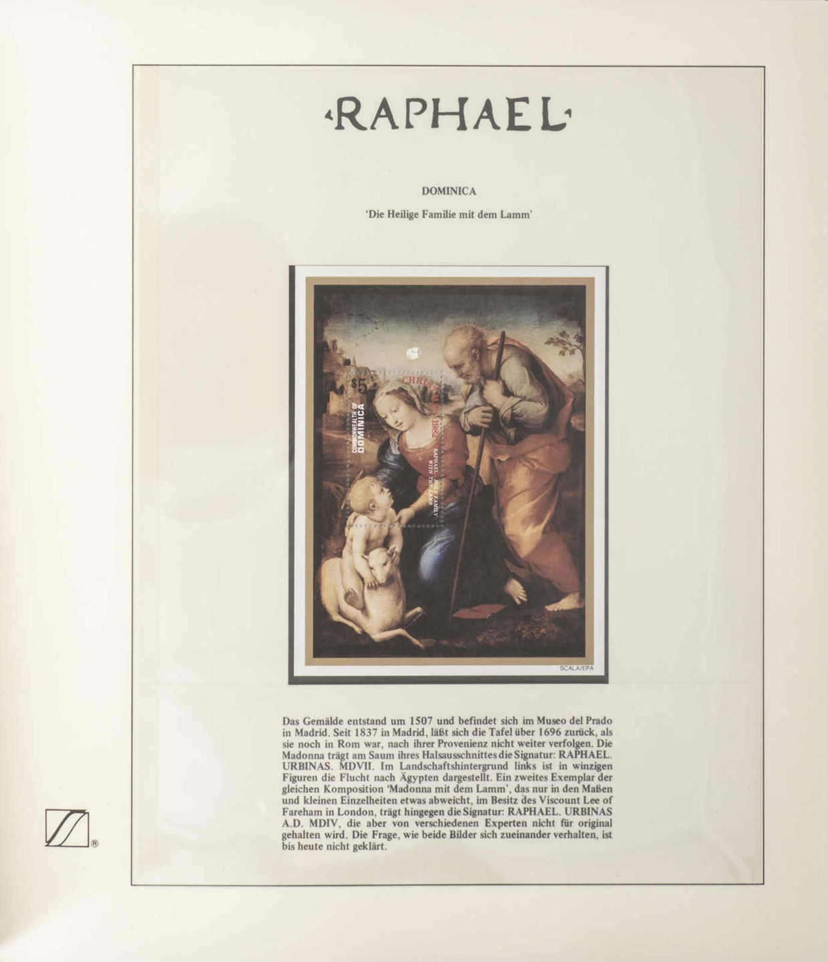 50 Jahre Bundesrepublik Deutschland im Album. Dazu Album ""Raphael"" und ein Lot Jubiläumsbriefe / - Image 14 of 21