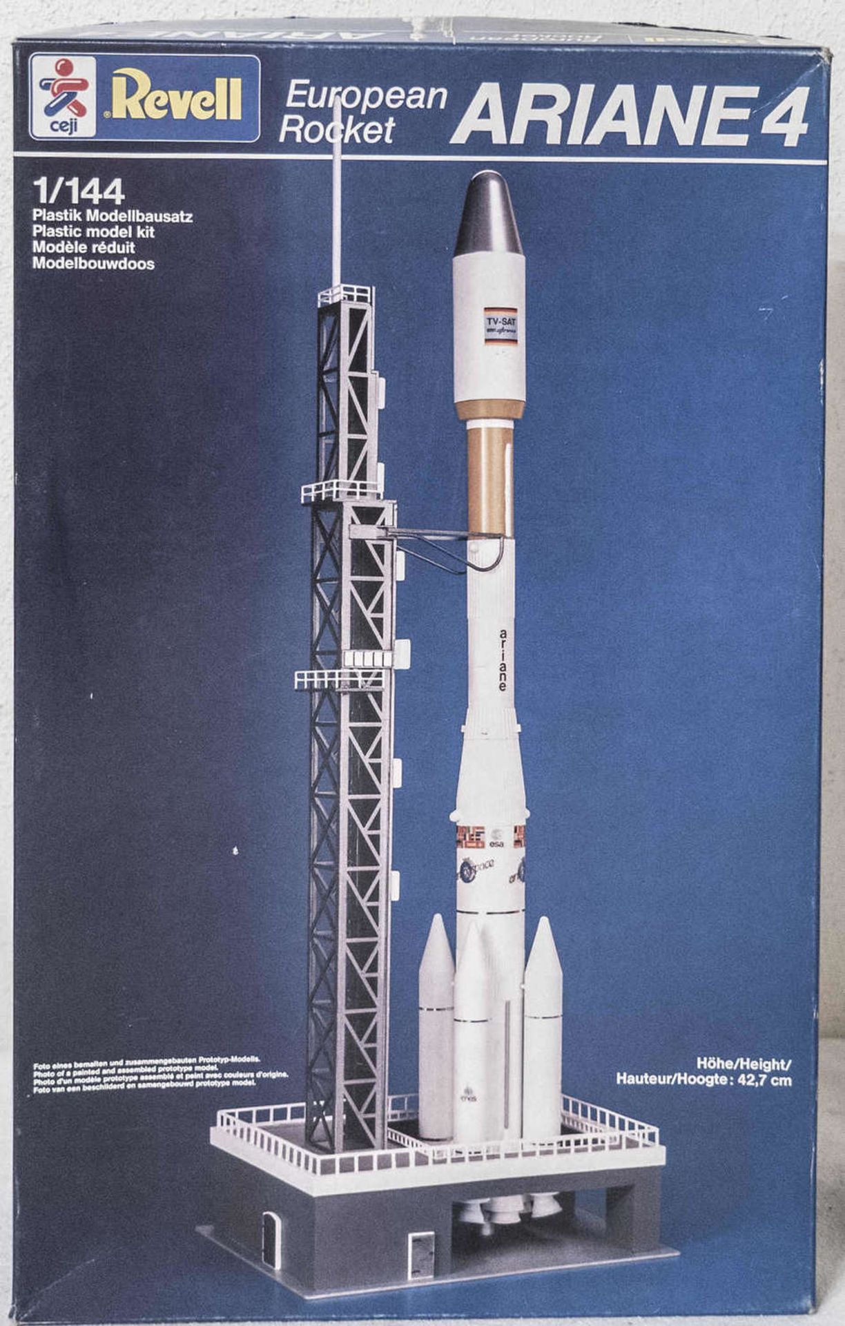 Revell Ariane 4, "European Rocket". 1:144. Neu in OVP. Revell Ariane 4, "European Rocket". 1: 144.