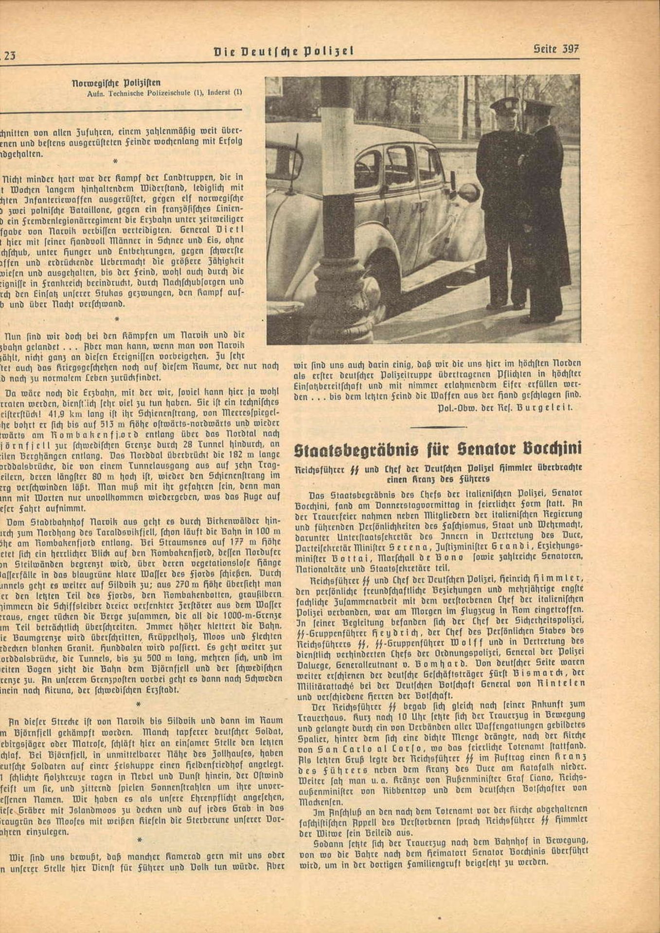 Die Deutsche Polizei. Herausgegeben im Auftrage des Reichsführers SS und Chefs der Deutschen - Bild 2 aus 2