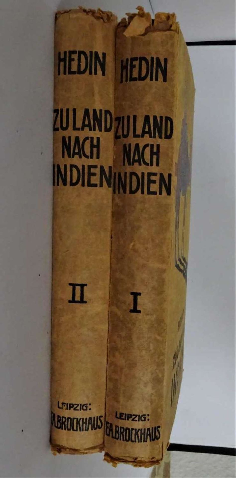 Zu Land nach Indien durch Persien, Seistan, Belutschistan von Sven Hedin, Band 1-2. Leipzig 1922